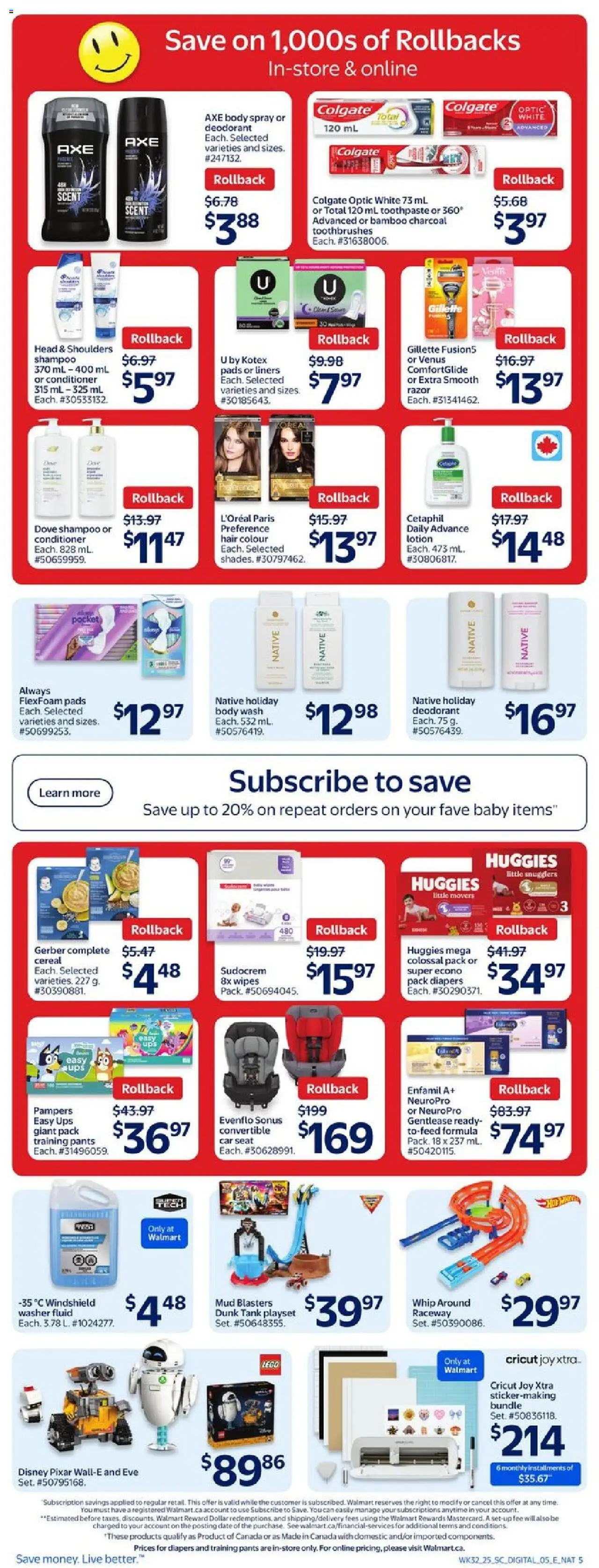 Walmart flyer valid from Sep 04, 2025 - page number 8