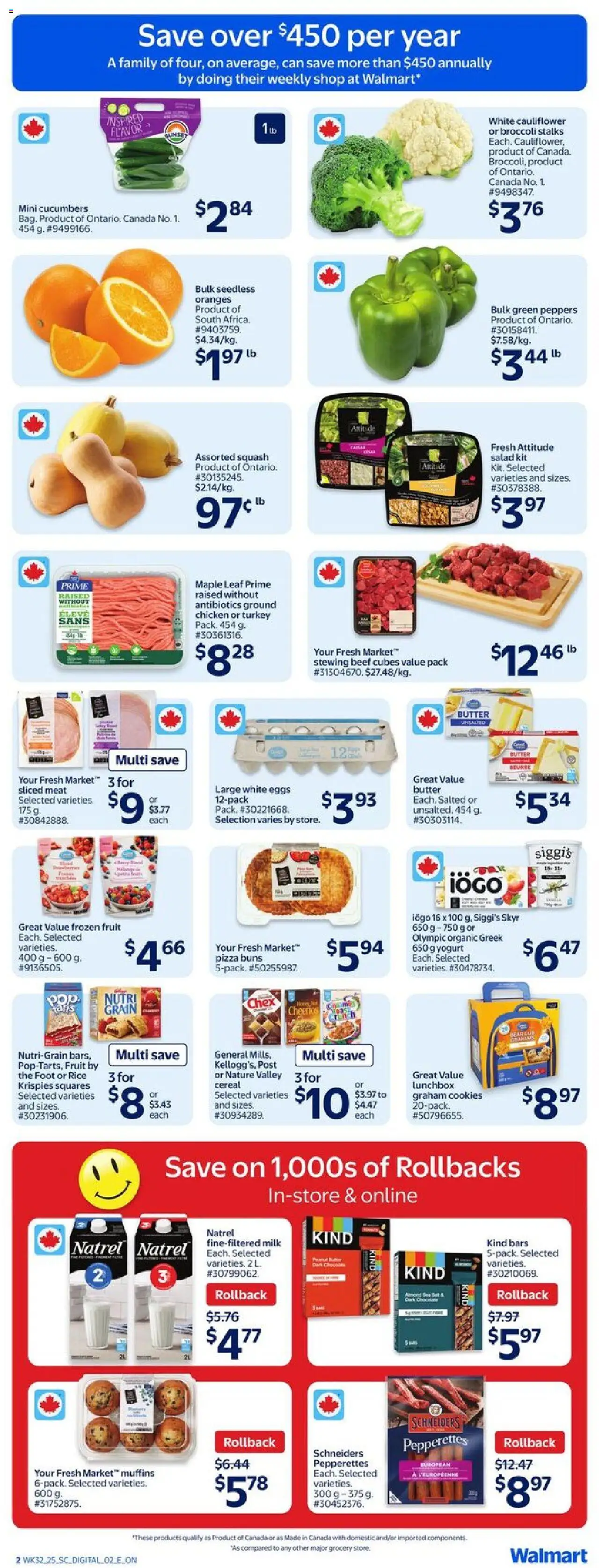 Walmart flyer valid from Sep 04, 2025 - page number 3