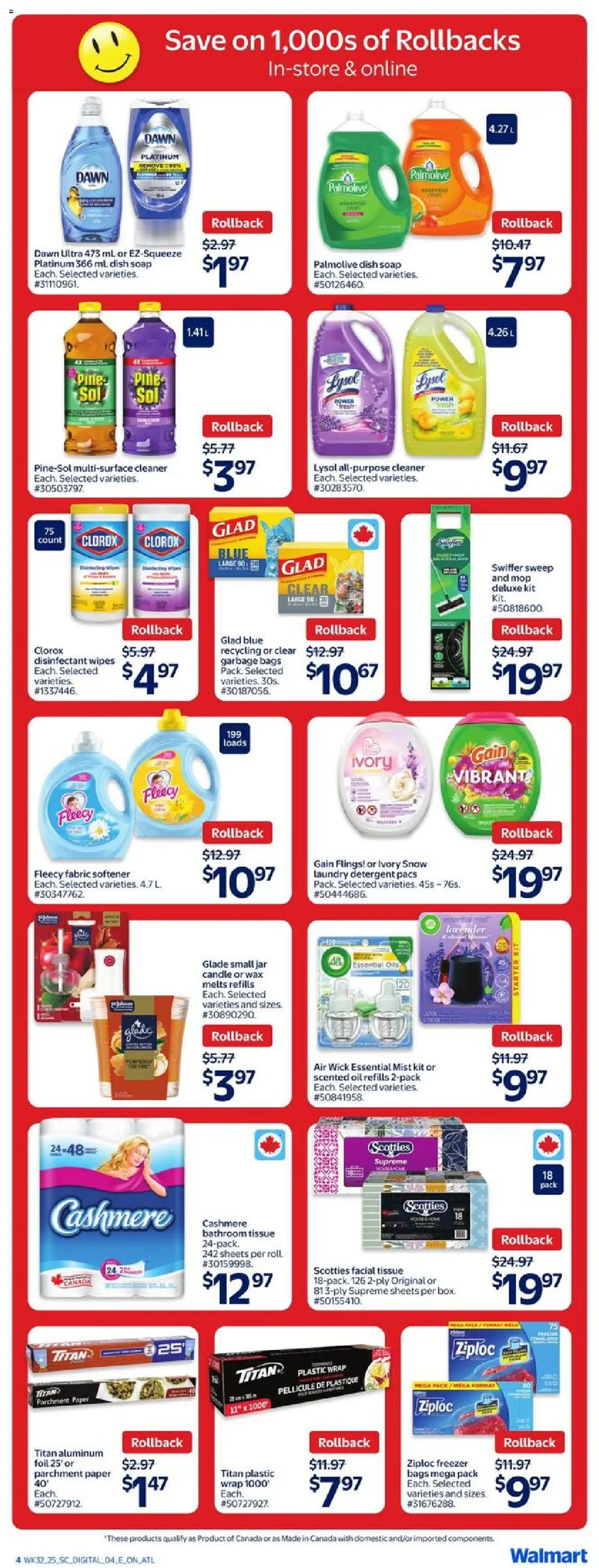 Walmart flyer valid from Sep 04, 2025 - page number 7