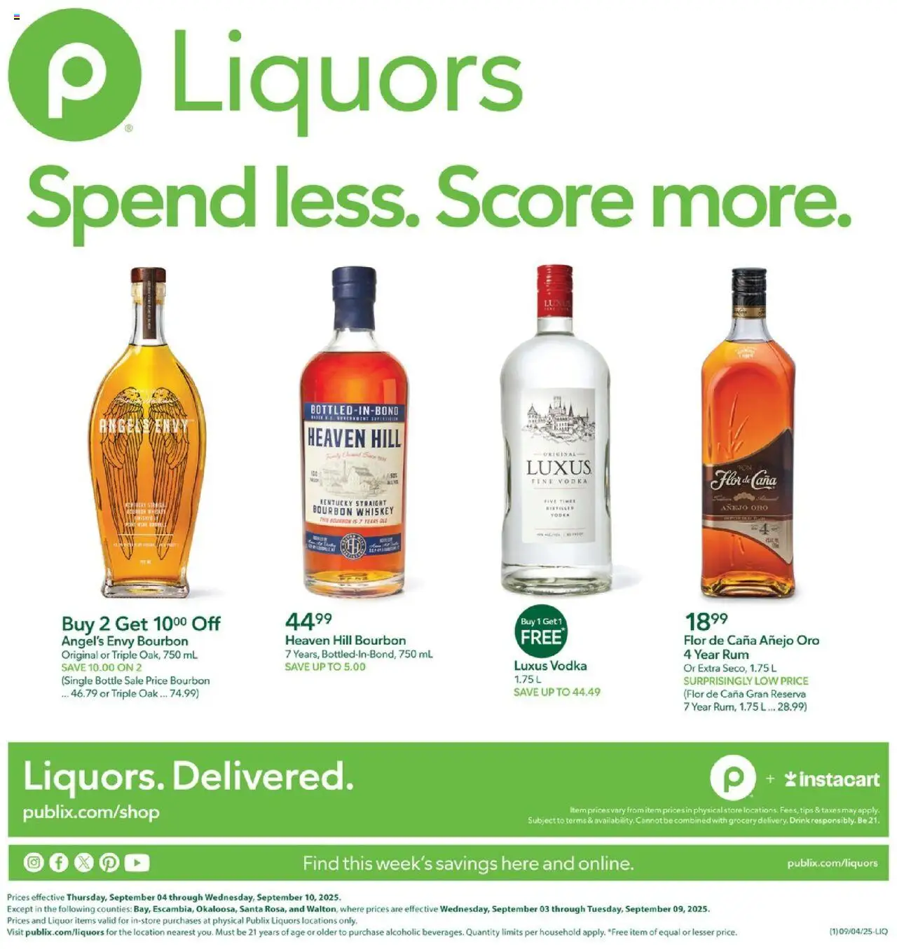 Publix Weekly ad from (09/04/2025) - Ad this week, Flyer - Page number 1