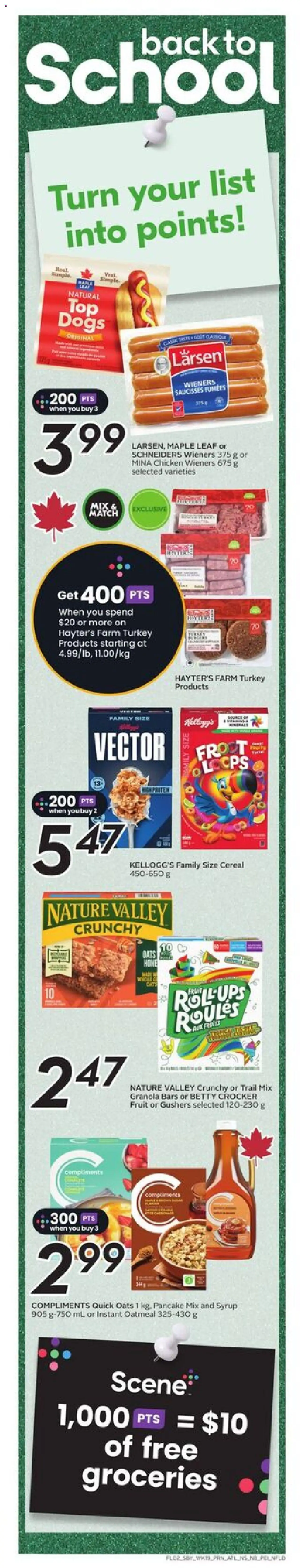 Sobeys flyer valid from Sep 04, 2025 - page number 3