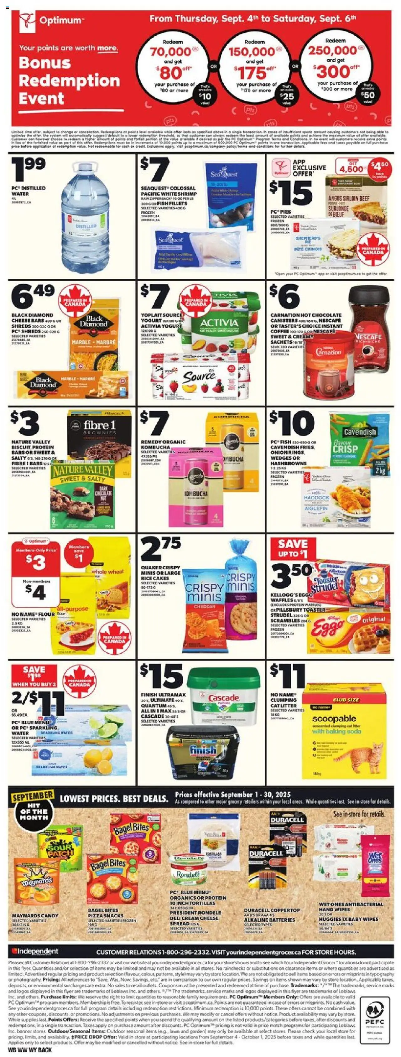Loblaws flyer valid from Sep 04, 2025 - page number 5