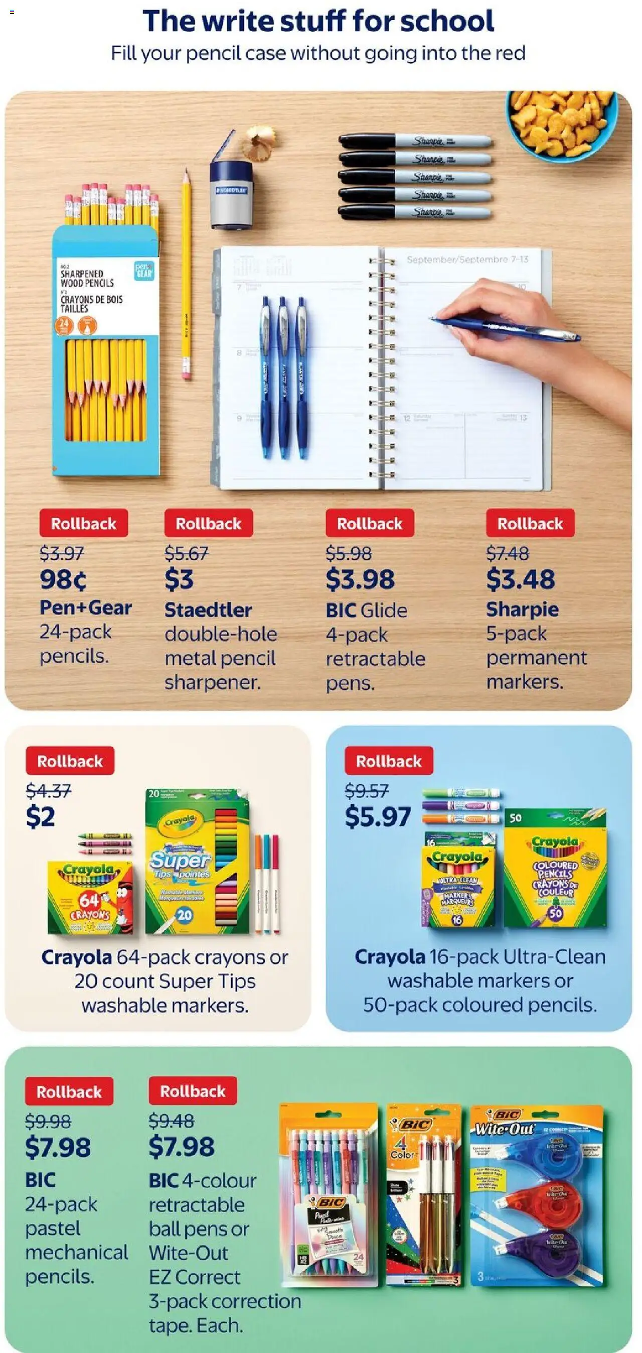 Walmart flyer valid from Aug 07, 2025 - page number 2