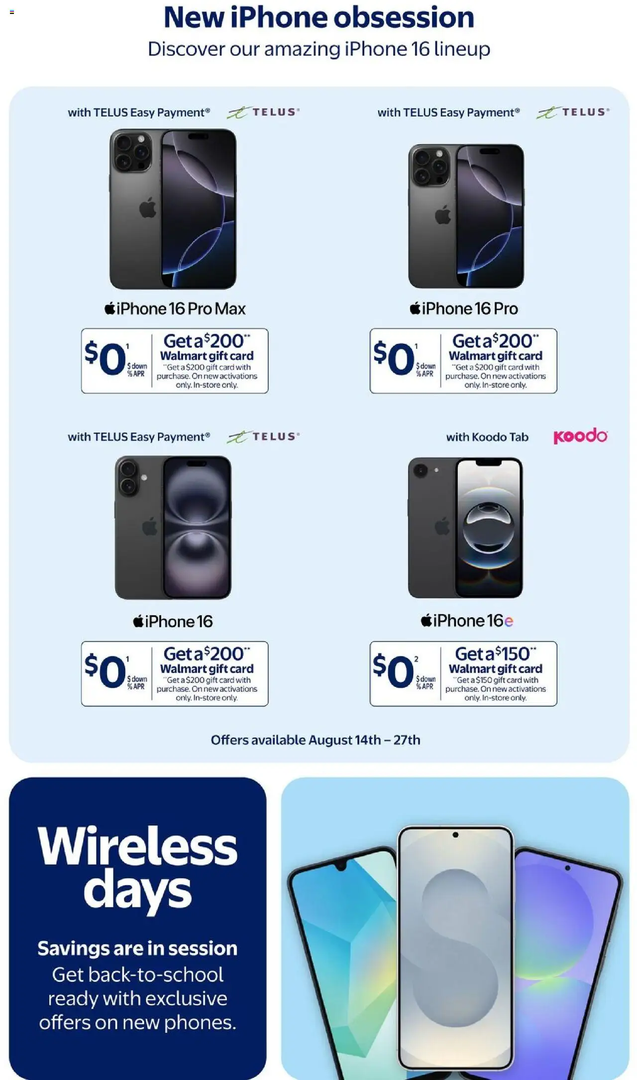 Walmart flyer valid from Aug 07, 2025 - page number 9
