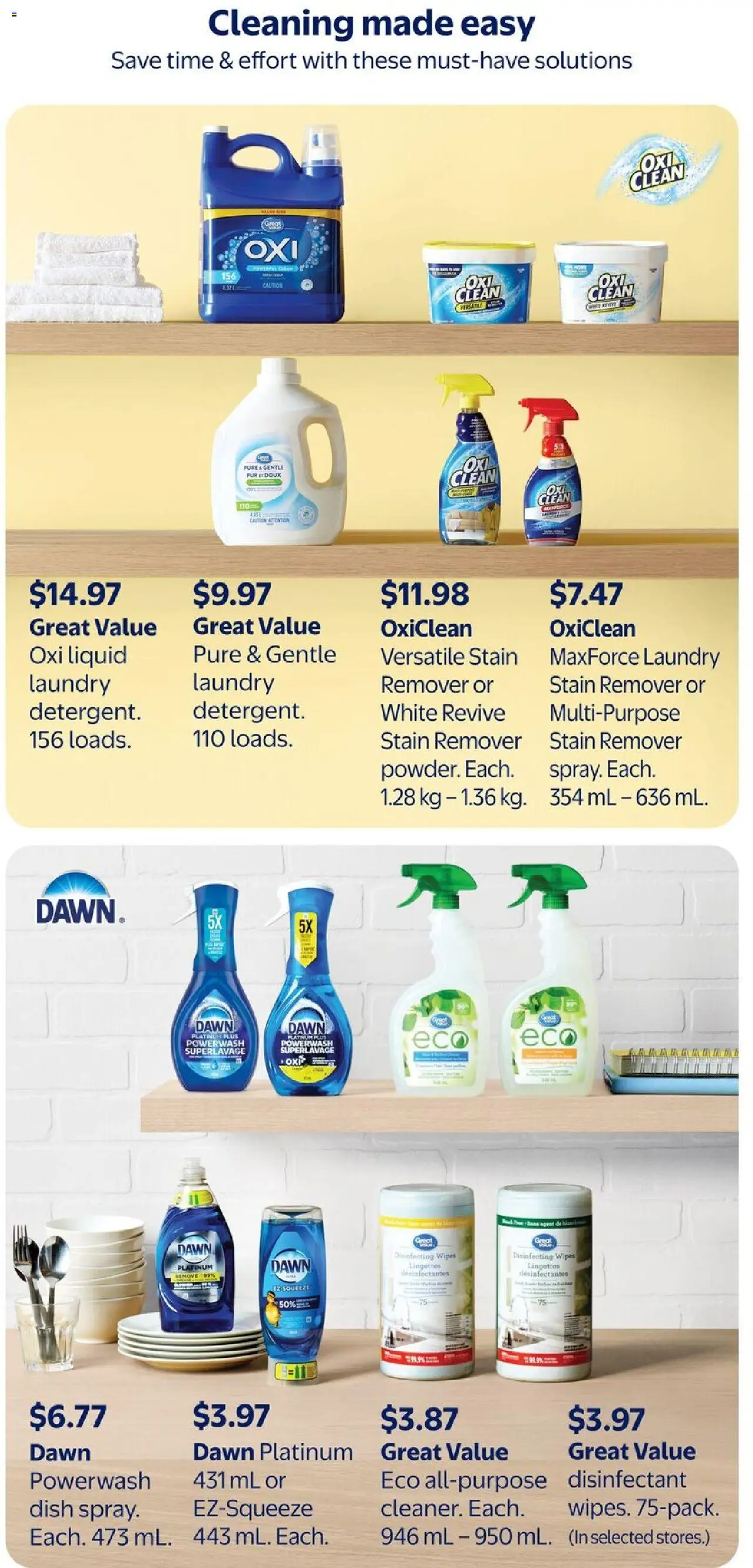 Walmart flyer valid from Aug 07, 2025 - page number 15