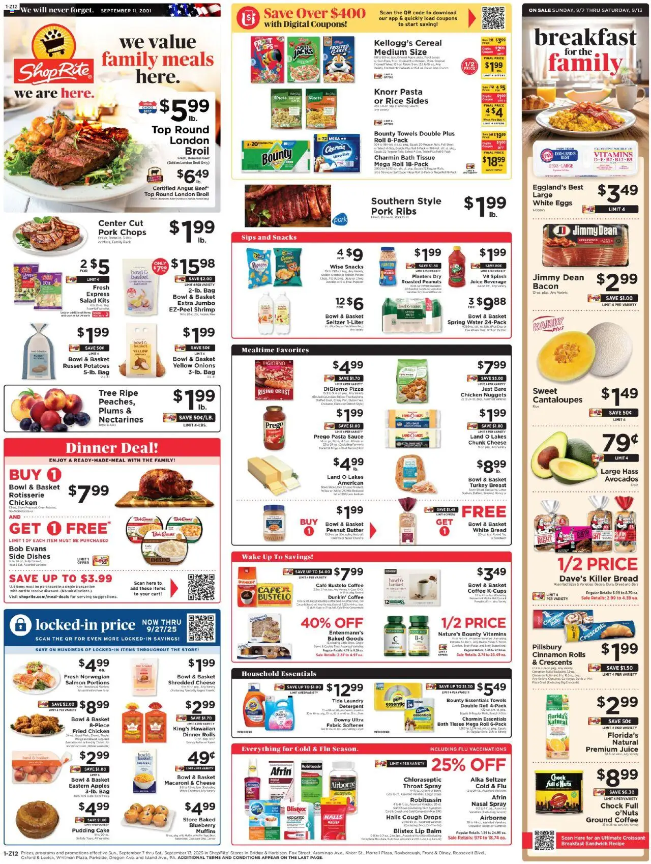 ShopRite Circular from 09/07/2025 >> Weekly Ad, flyer - Page number 2