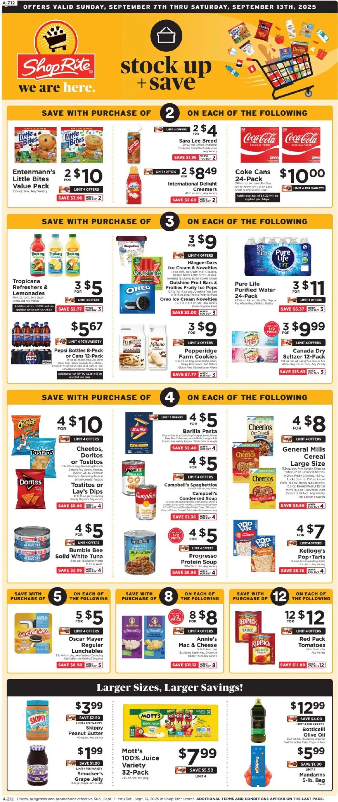 ShopRite Circular from 09/07/2025 >> Weekly Ad, flyer
