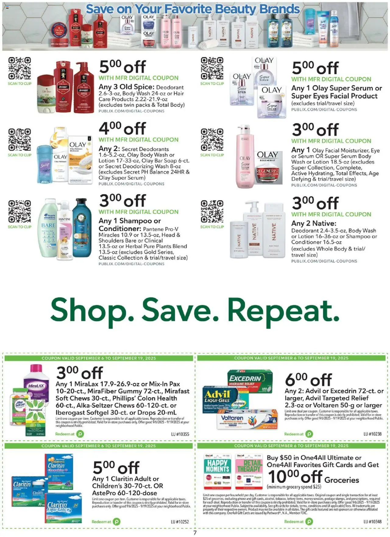 Publix Weekly ad from (09/06/2025) - Ad this week, Flyer - Page number 7