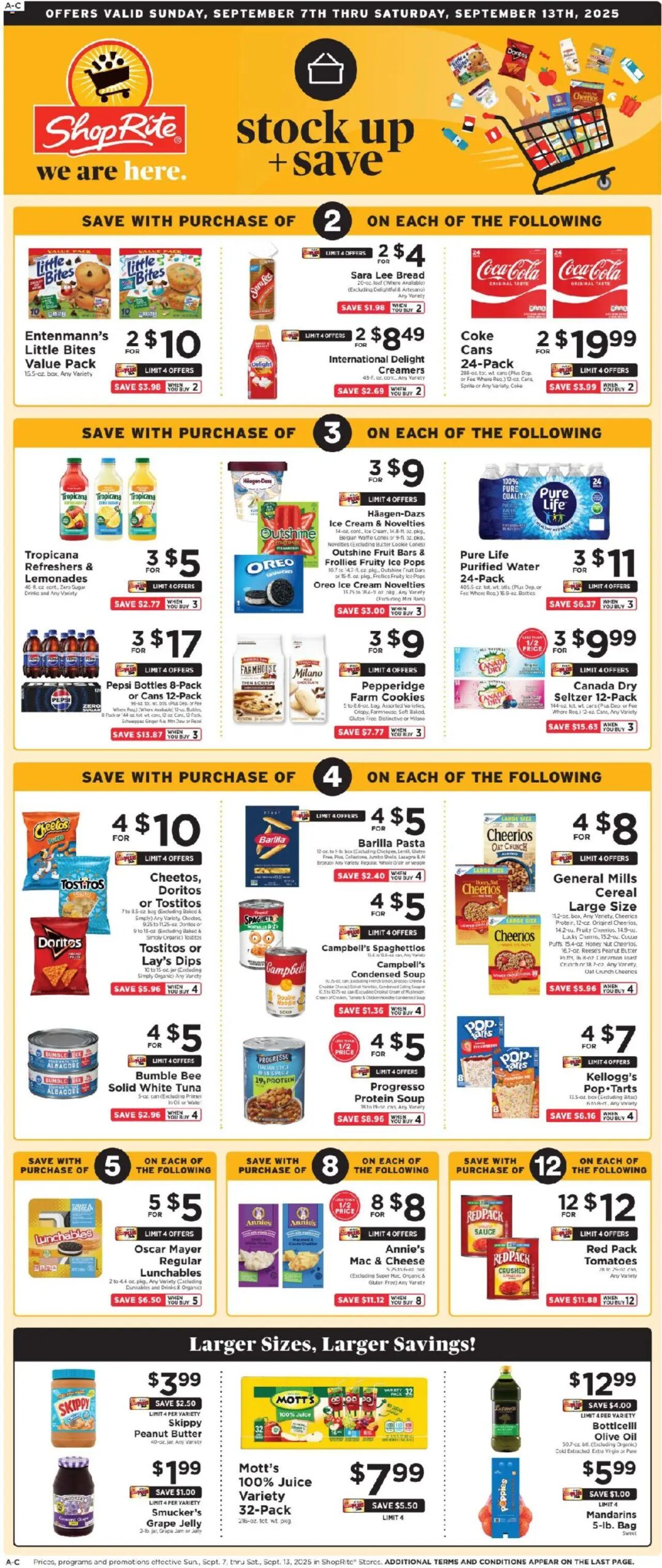 ShopRite Circular from 09/07/2025 >> Weekly Ad, flyer