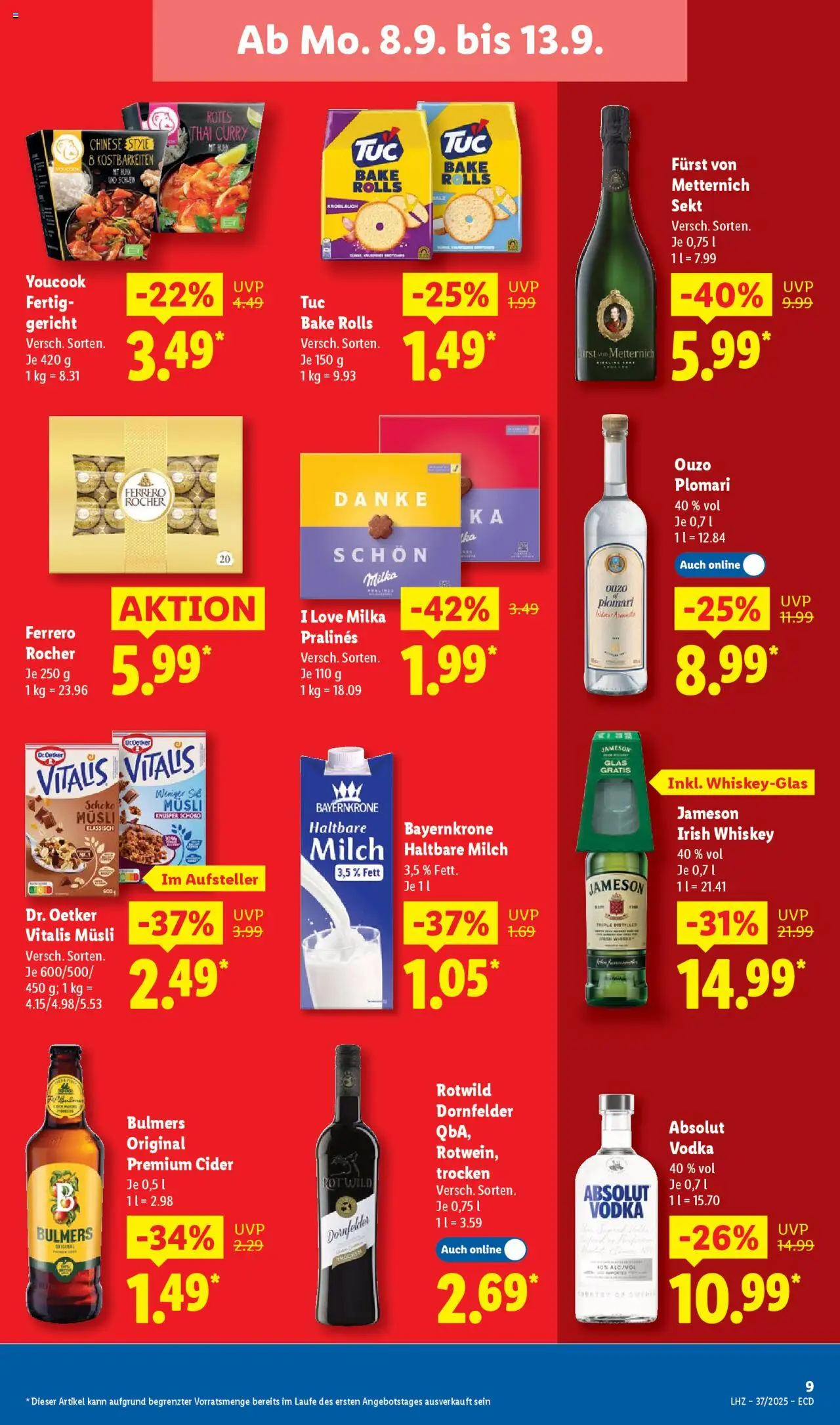 LIDL Prospekt ab Montag 08.09.2025 > Prospekt - Seite 17