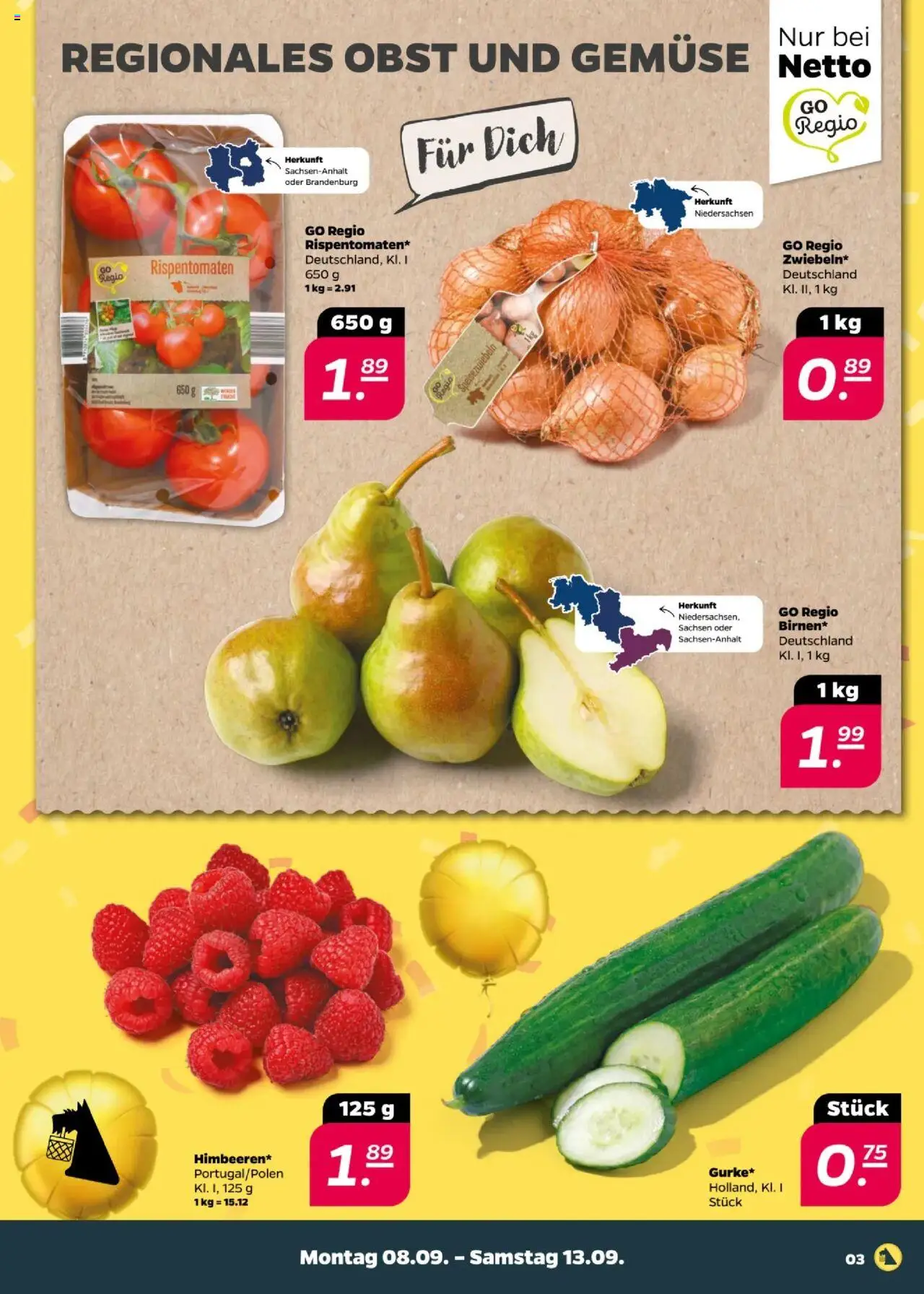 Netto Prospekt ab 07.09.2025 > zum Blättern nächste Woche - Seite 3