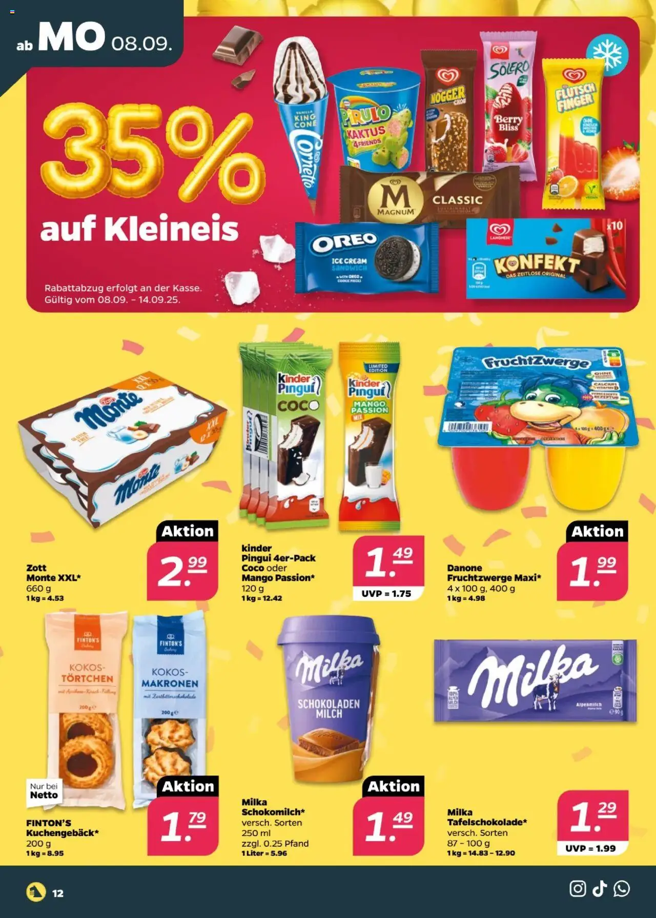 Netto Prospekt ab 07.09.2025 > zum Blättern nächste Woche - Seite 12