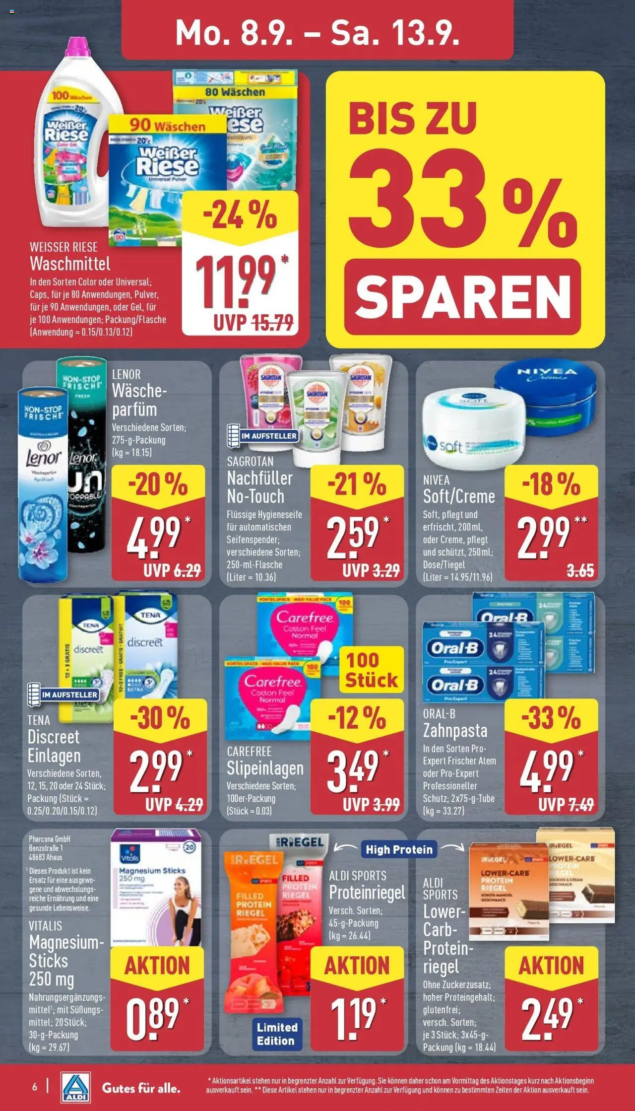 ALDI Prospekt ab 07.09.2025 zum Blättern: ALDI Nord: Wochenangebote