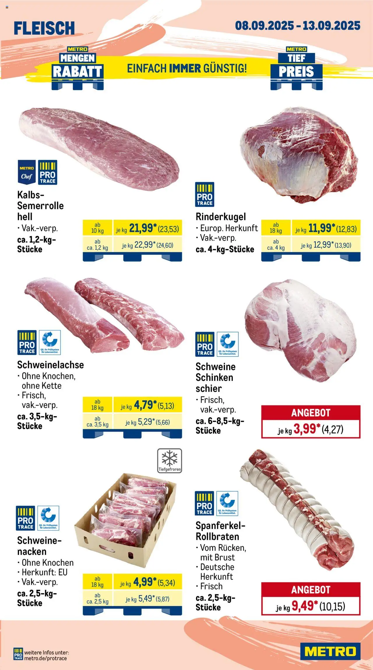 Metro Prospekt ab 08.09.2025 - Wochen-Angebote Gastro - Seite 3
