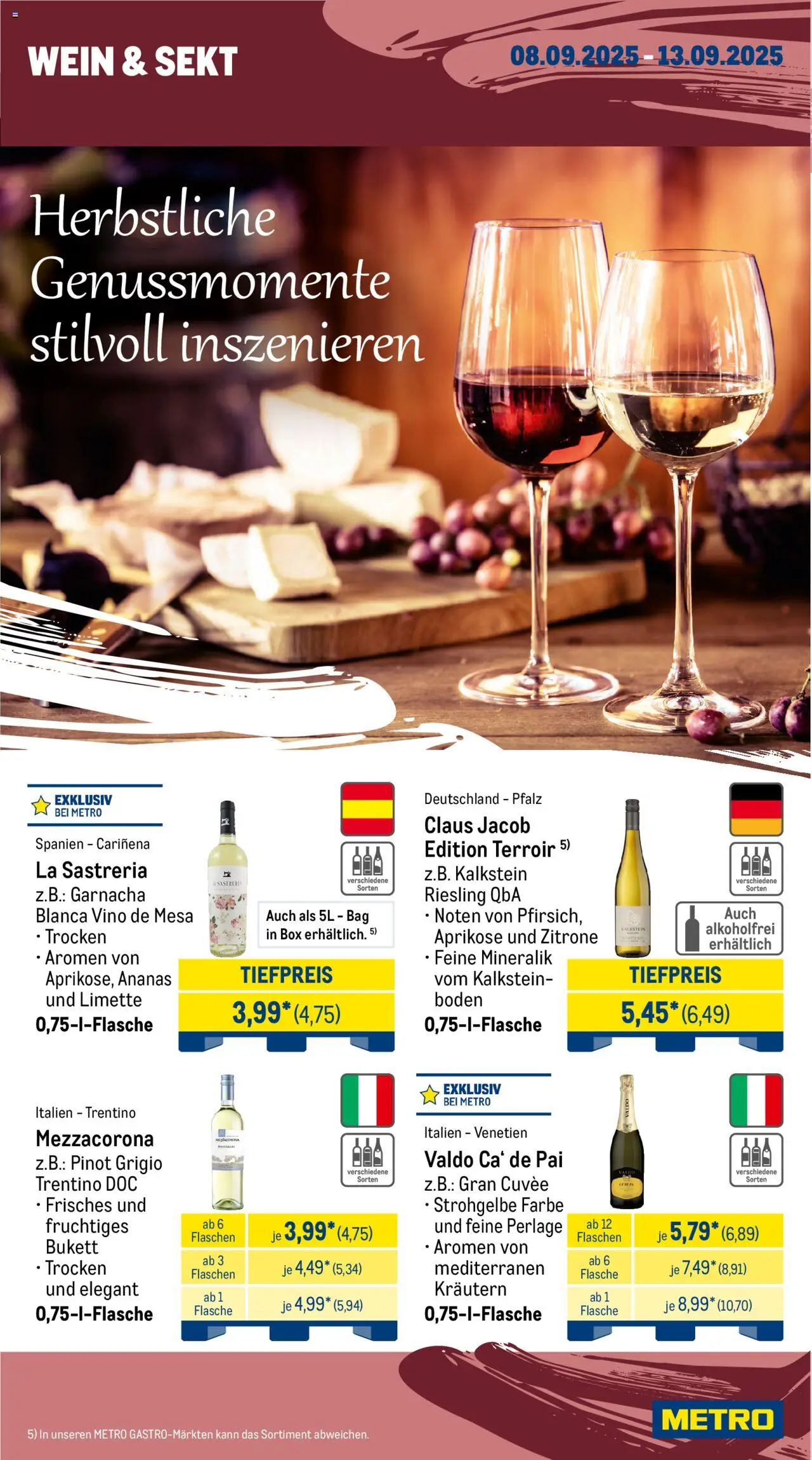 Metro Prospekt ab 08.09.2025 - Wochen-Angebote Gastro - Seite 14