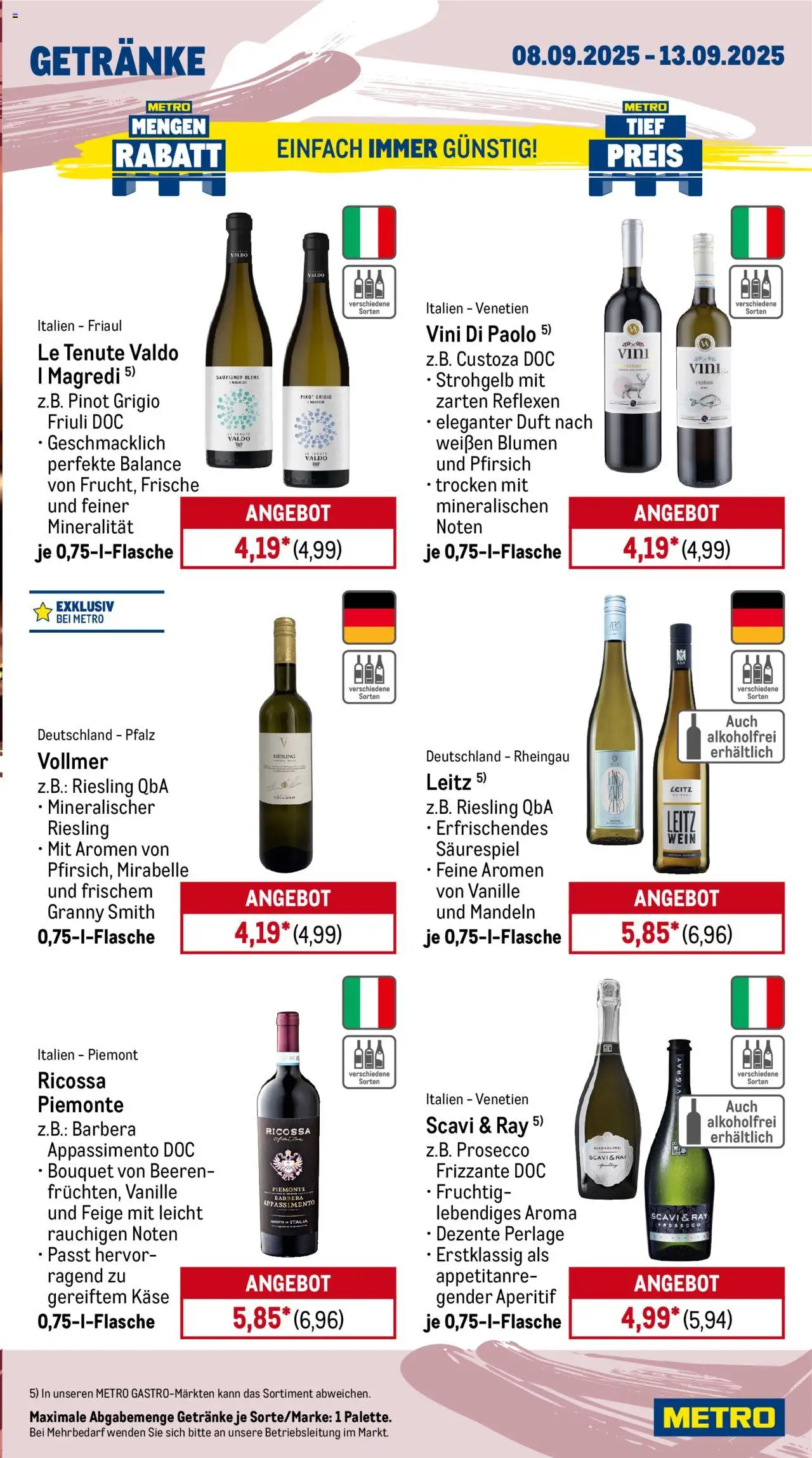 Metro Prospekt ab 08.09.2025 - Wochen-Angebote Gastro - Seite 15