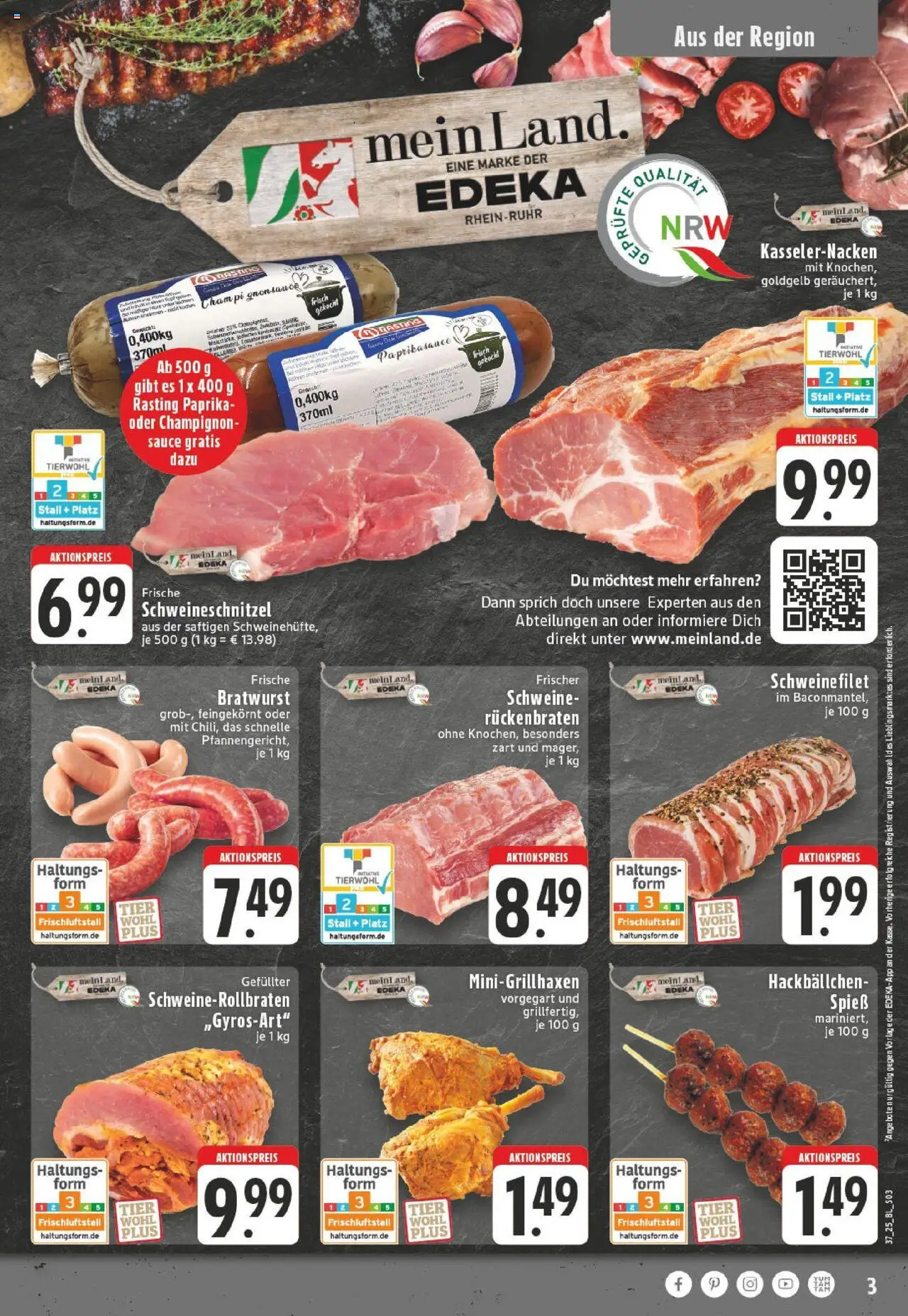 EDEKA Prospekt ab 07.09.2025 - Prospekt Lindlar Online