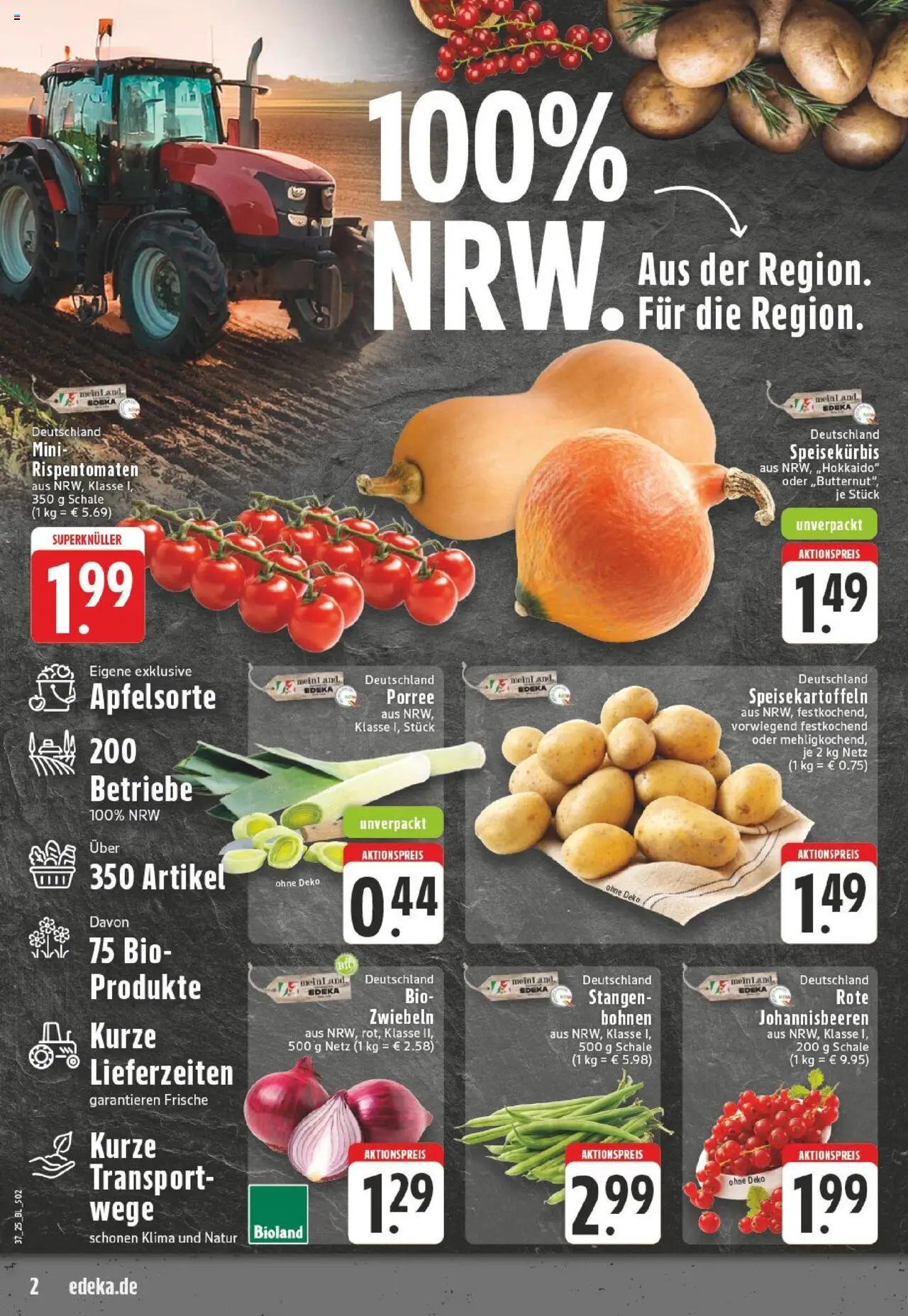 EDEKA Prospekt ab 07.09.2025 - Prospekt Lindlar Online