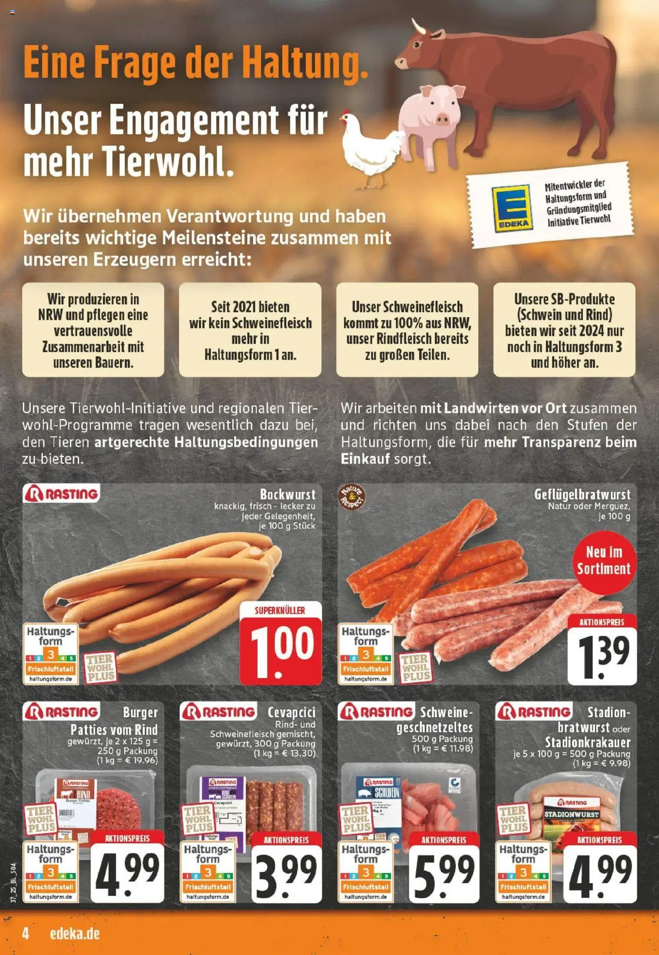 EDEKA Prospekt ab 07.09.2025 - Prospekt Lindlar Online