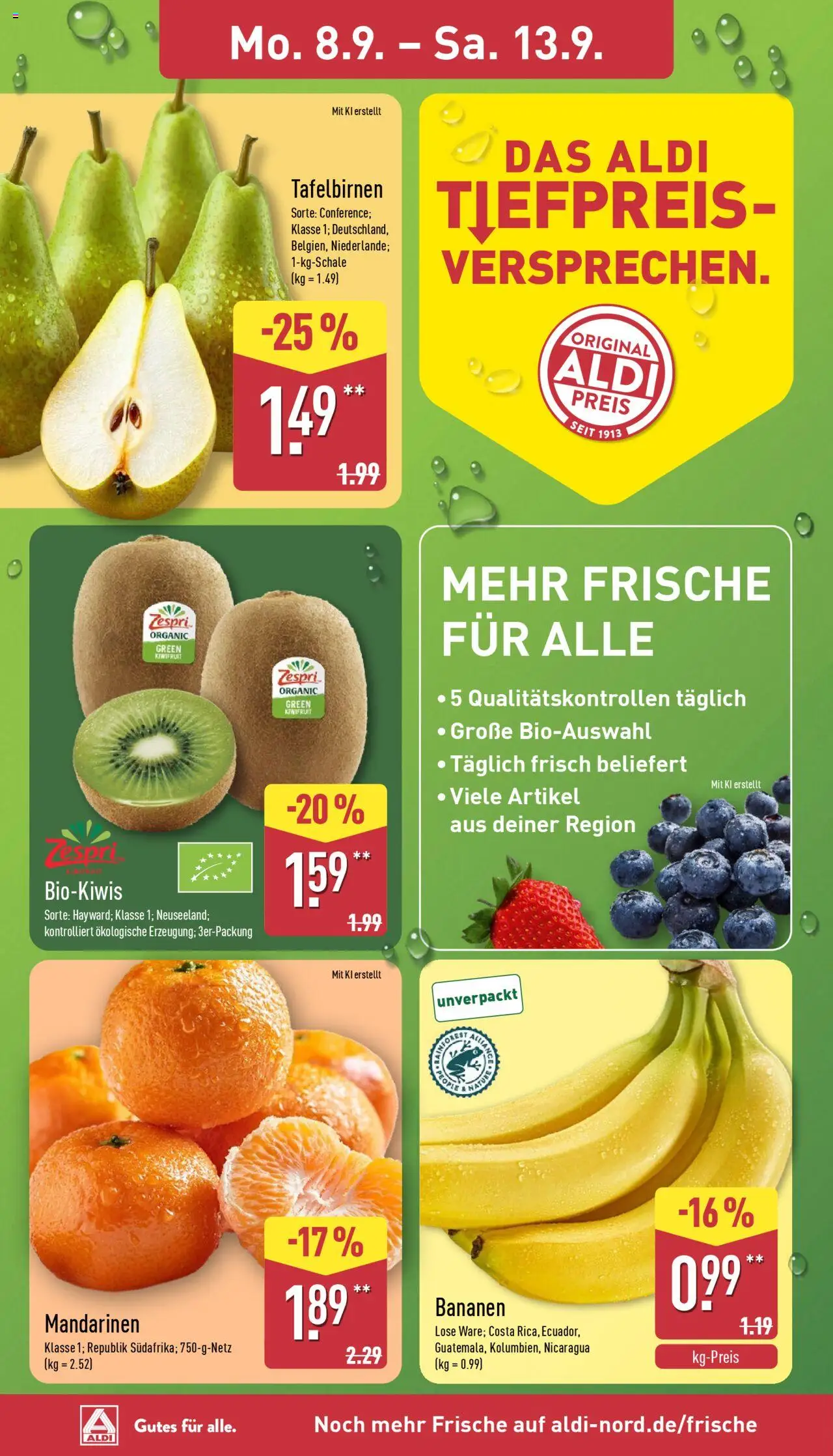 ALDI Prospekt ab 08.09.2025 zum Blättern: Prospekt - Seite 2