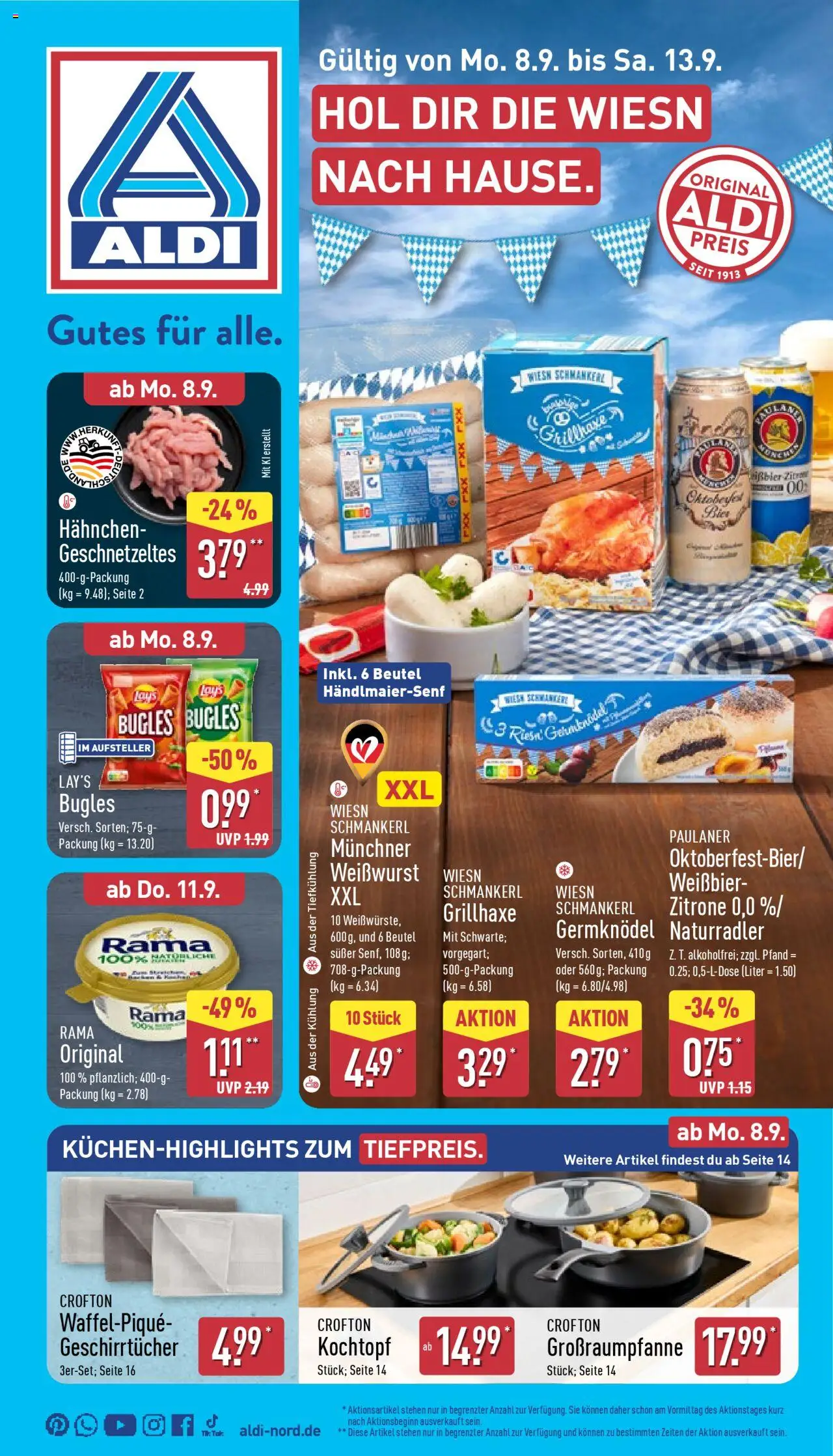 ALDI Prospekt ab 08.09.2025 zum Blättern: Prospekt - Seite 5