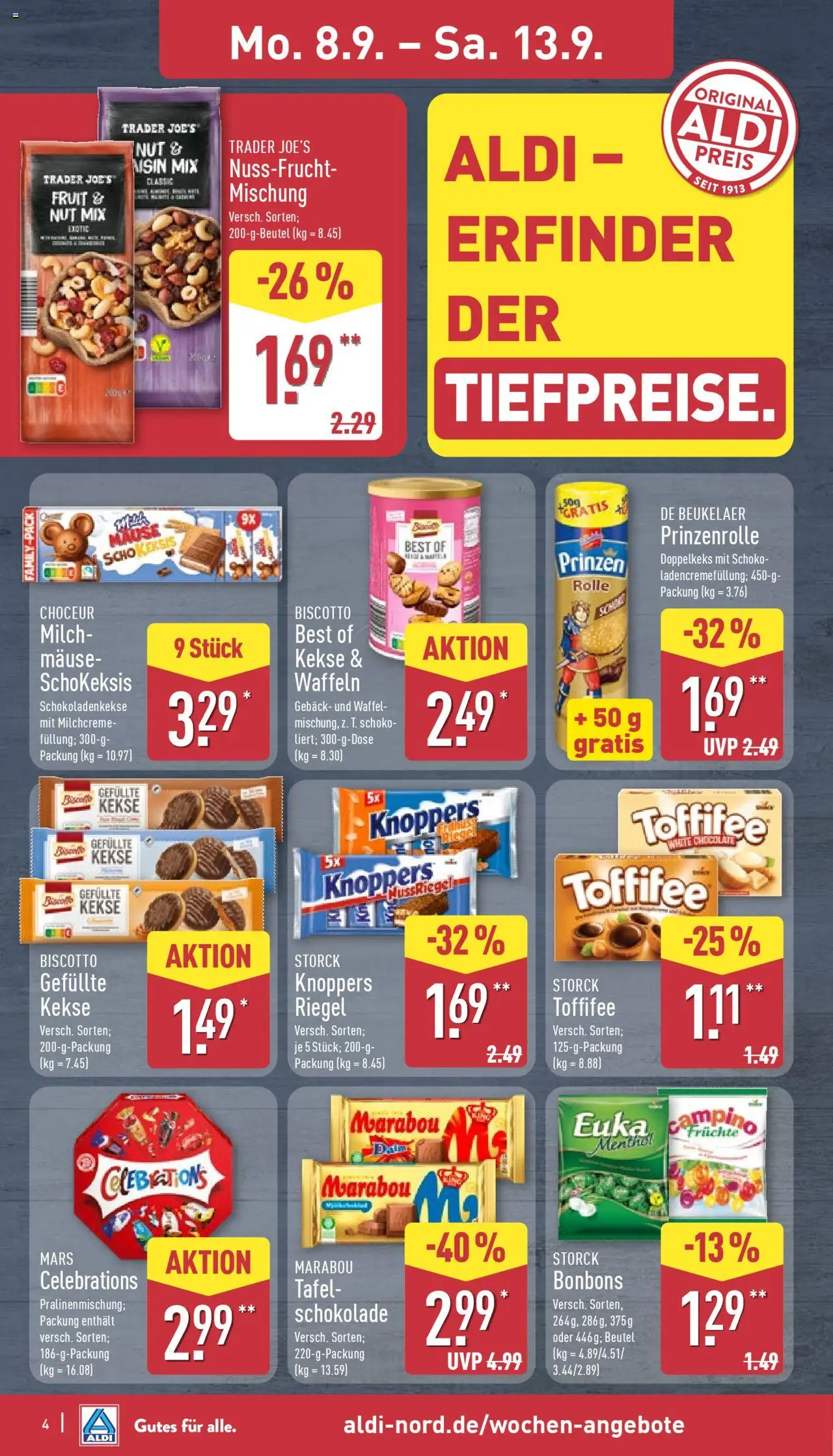 ALDI Prospekt ab 08.09.2025 zum Blättern: Prospekt - Seite 8