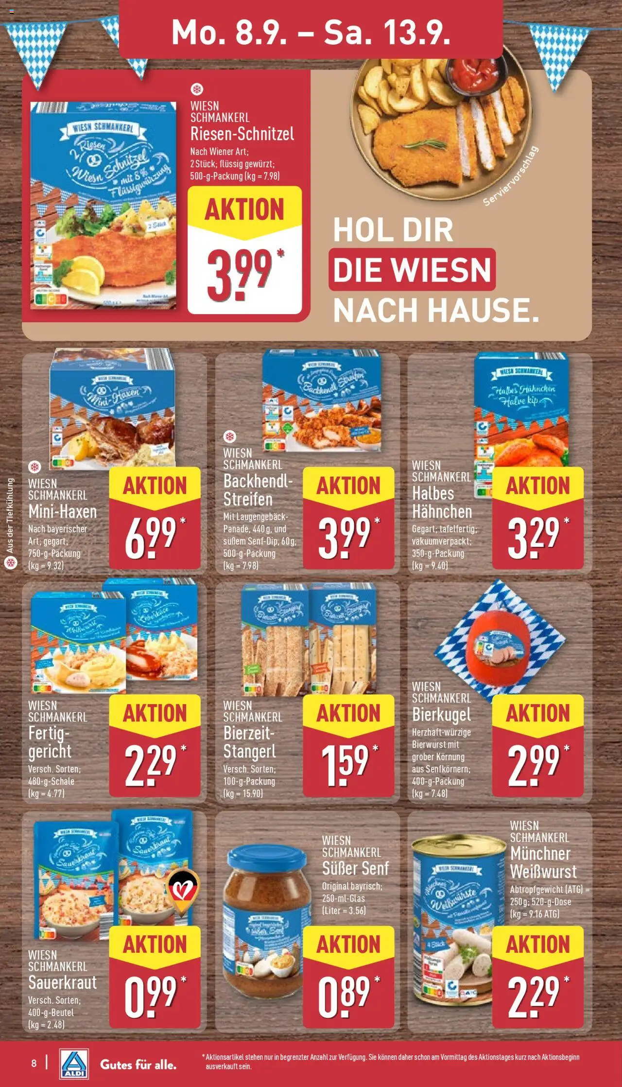 ALDI Prospekt ab 08.09.2025 zum Blättern: Prospekt - Seite 12