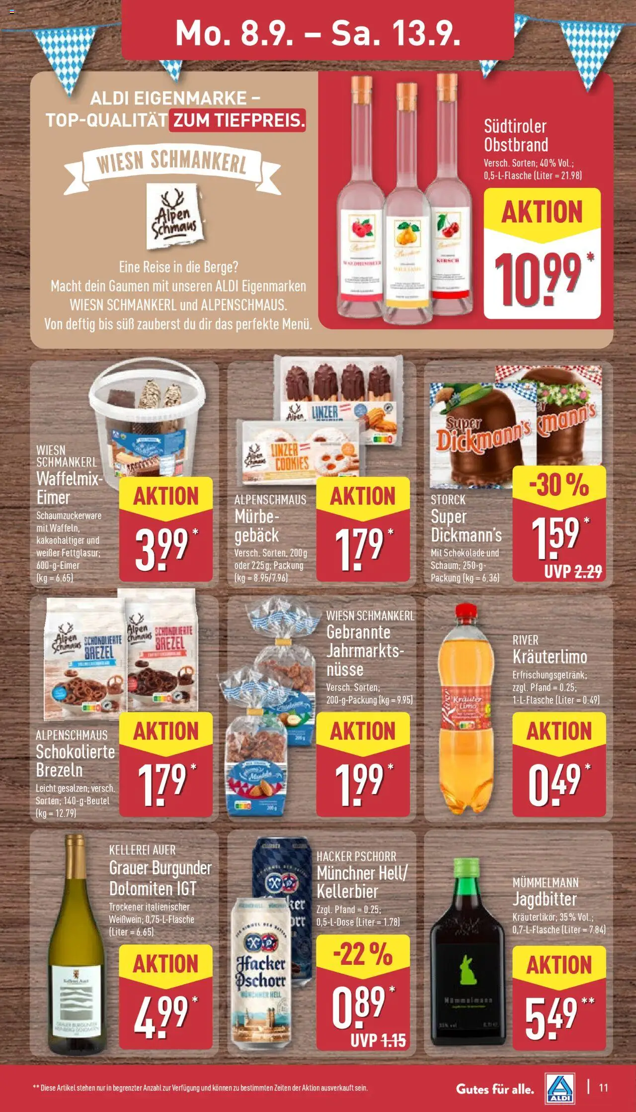 ALDI Prospekt ab 08.09.2025 zum Blättern: Prospekt - Seite 15