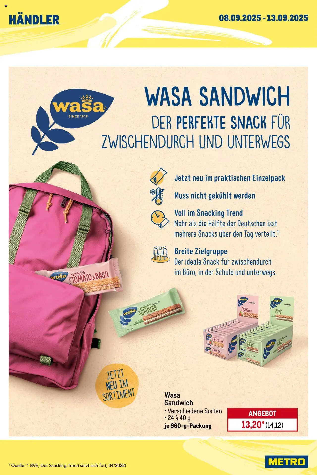Metro Prospekt ab 08.09.2025 - Wochen-Angebote Händler - Seite 4
