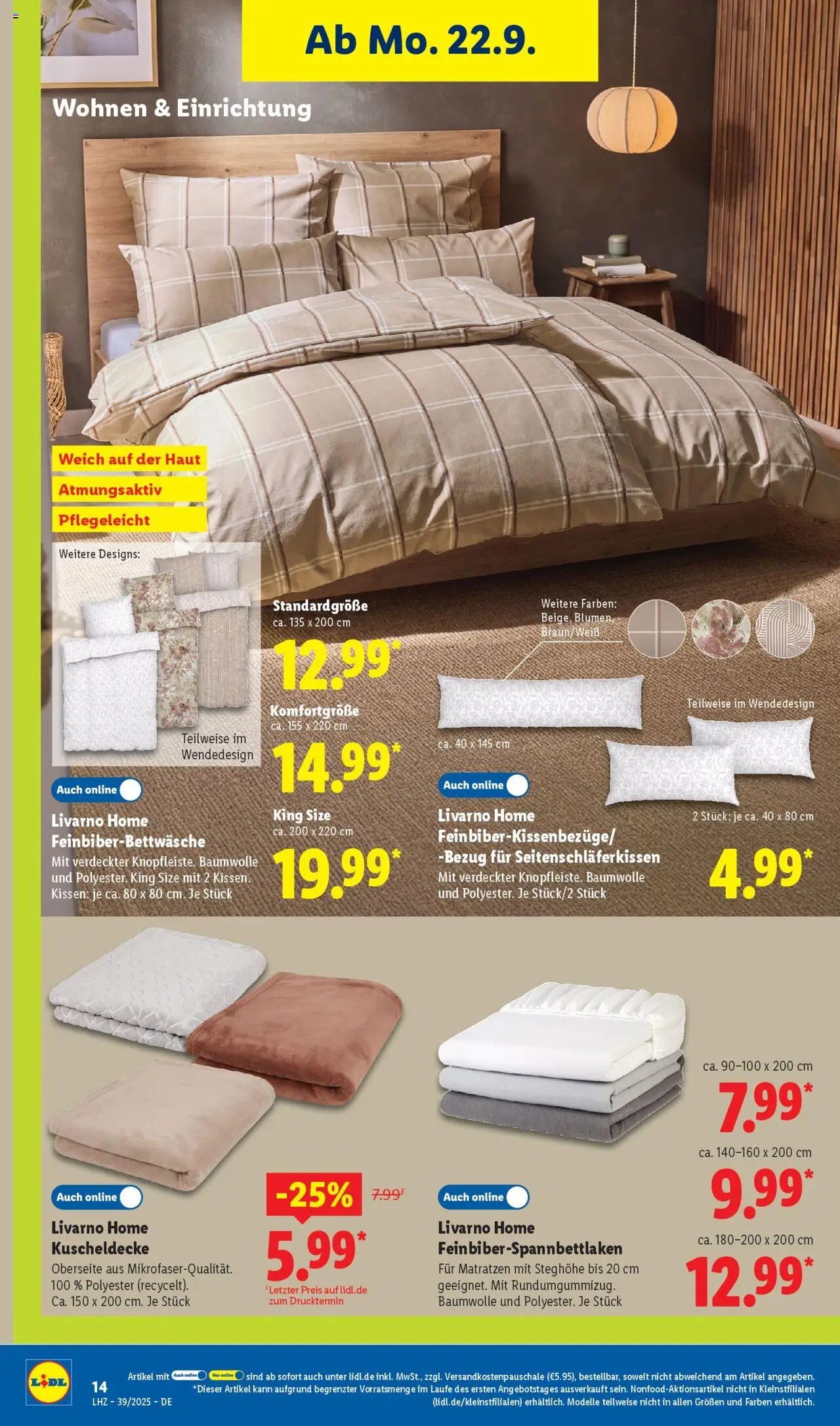 LIDL Prospekt ab Montag 22.09.2025 > Prospekt Aarbergen - Seite 10