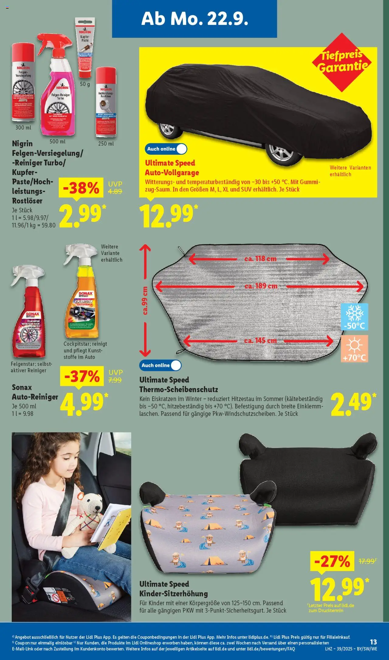 LIDL Prospekt ab Montag 22.09.2025 > Prospekt Aarbergen - Seite 9
