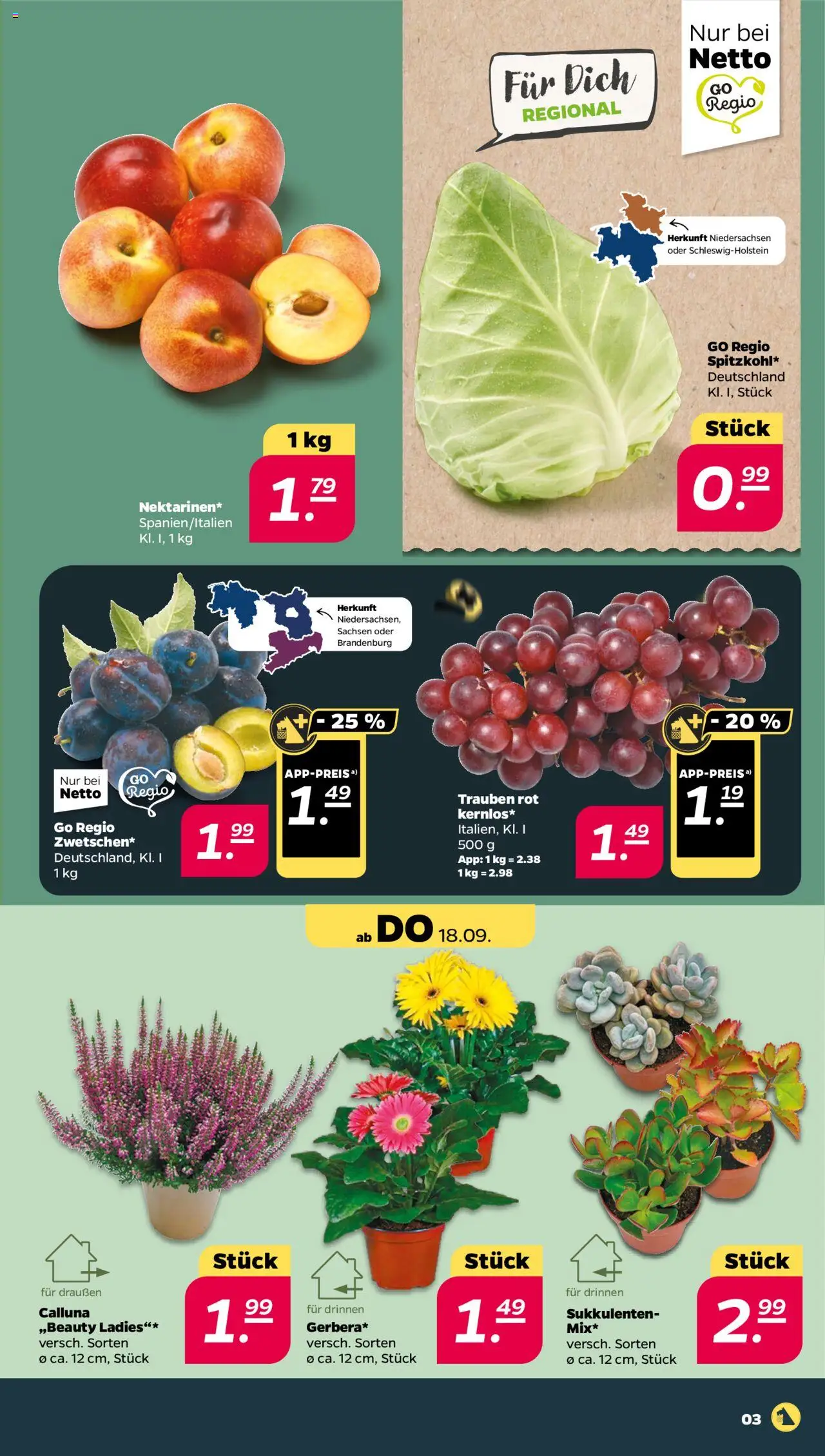 Netto Prospekt ab 15.09.2025 > zum Blättern nächste Woche - Seite 3