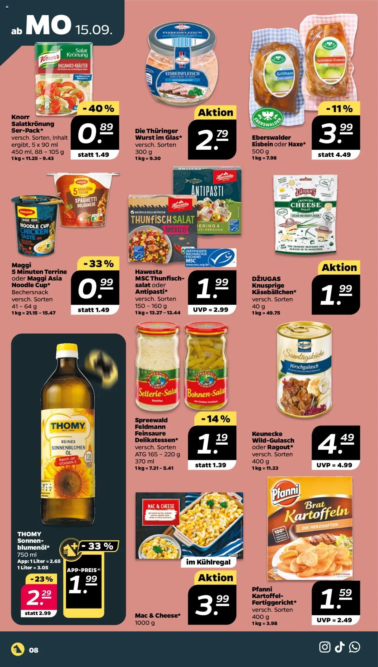Netto Prospekt ab 15.09.2025 > zum Blättern nächste Woche - Seite 8