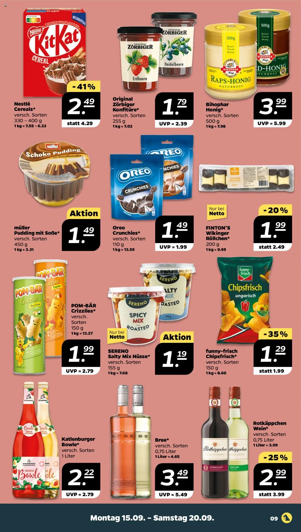 Netto Prospekt ab 15.09.2025 > zum Blättern nächste Woche - Seite 9