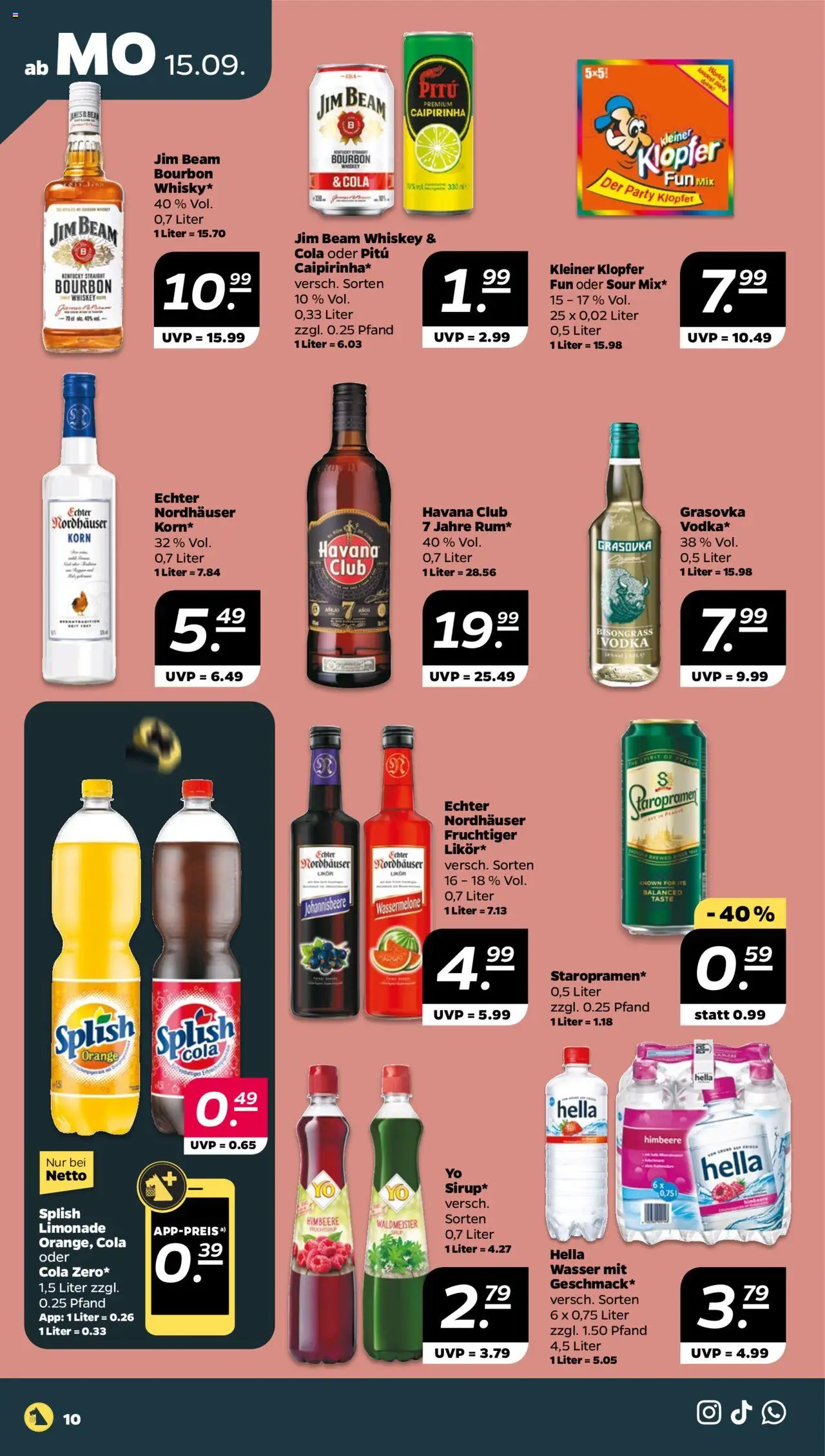 Netto Prospekt ab 15.09.2025 > zum Blättern nächste Woche - Seite 10