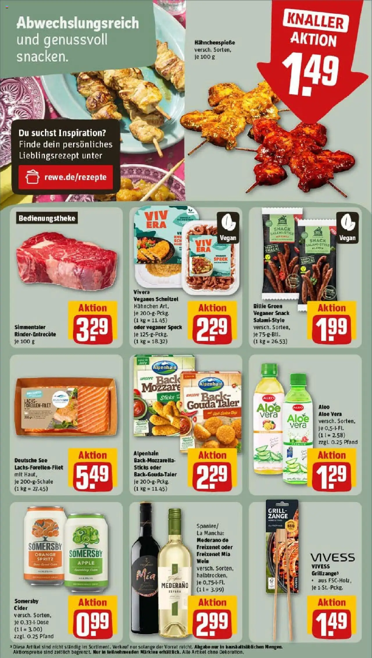 REWE Prospekt ab 08.09.2025 nächste Woche - Prospekt Bühl-Vimbuch	