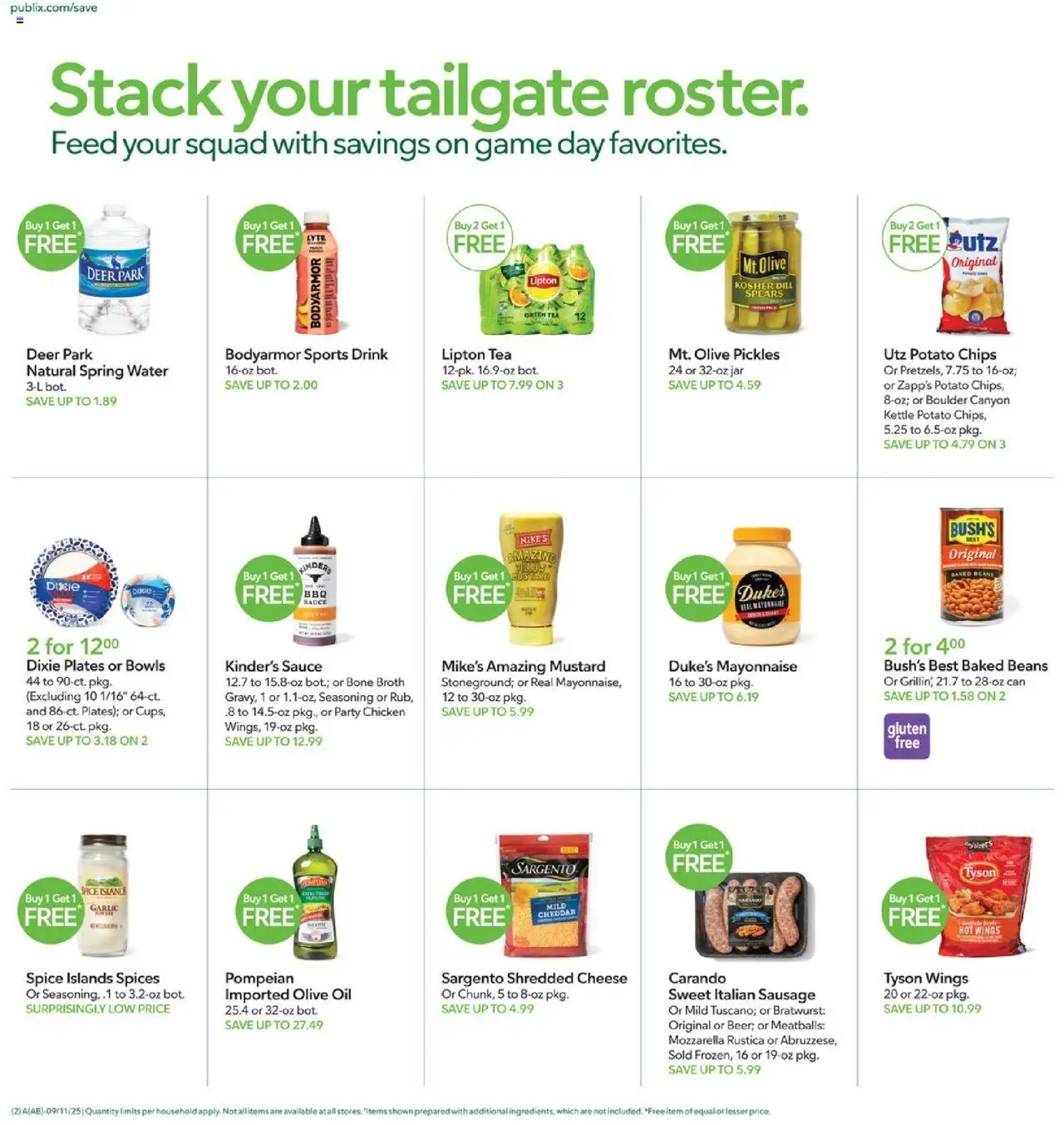 Publix Weekly ad from (09/10/2025) - Ad this week, Flyer - Page number 2