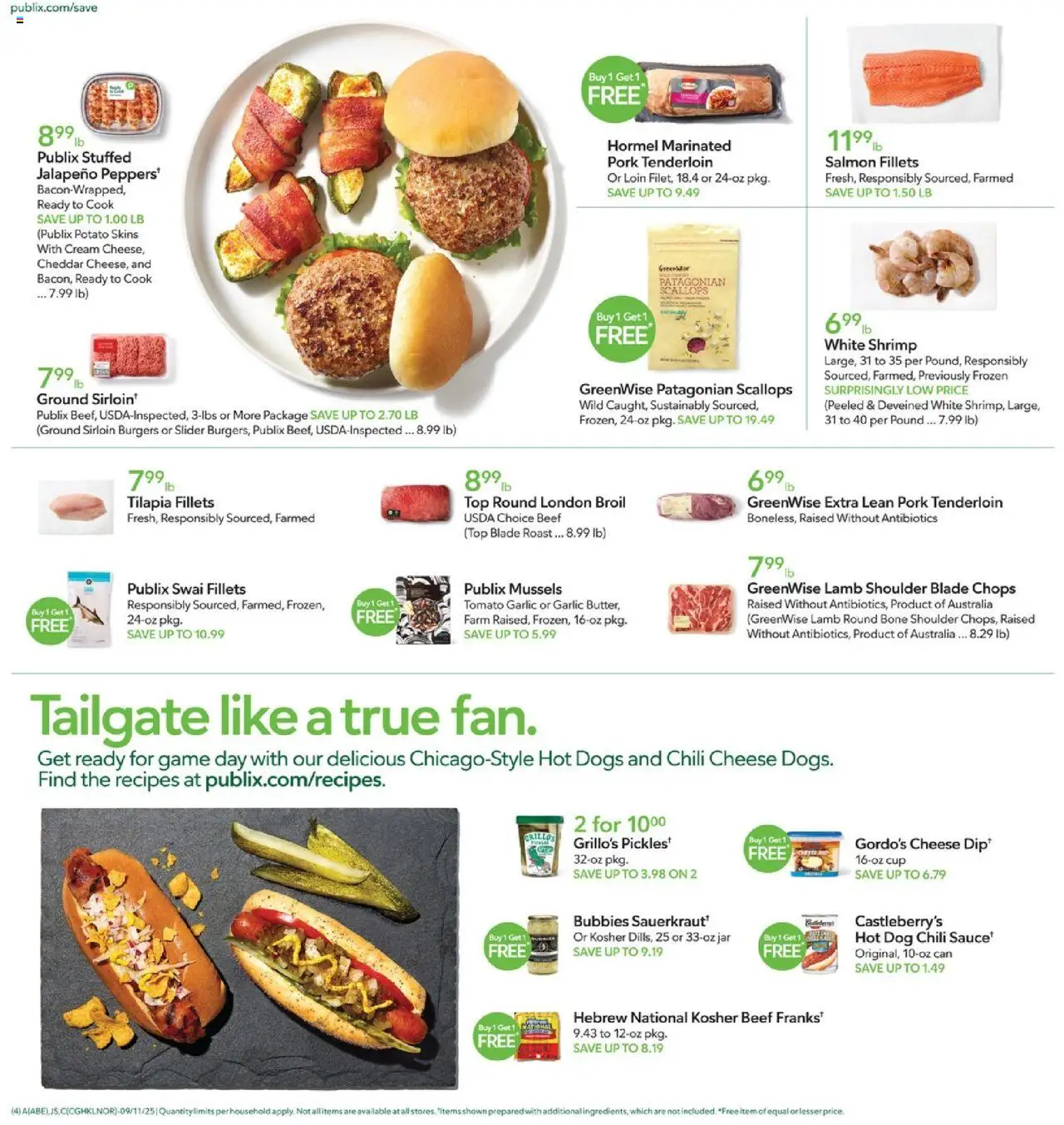 Publix Weekly ad from (09/10/2025) - Ad this week, Flyer - Page number 4