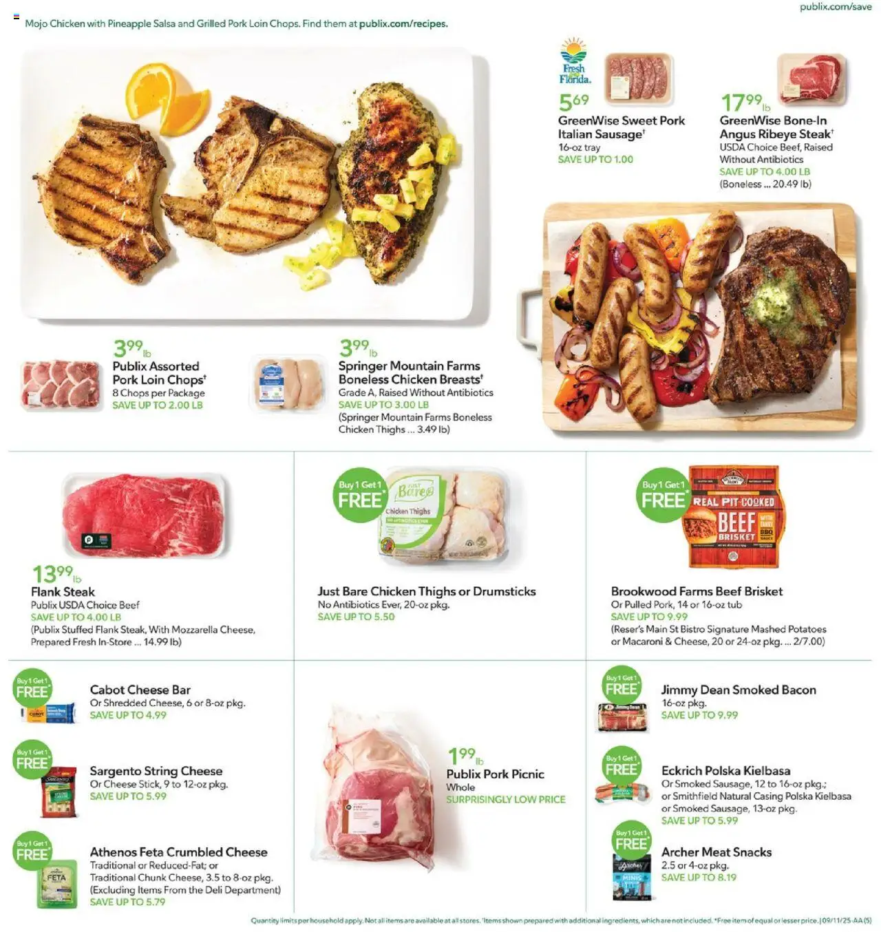 Publix Weekly ad from (09/10/2025) - Ad this week, Flyer - Page number 5