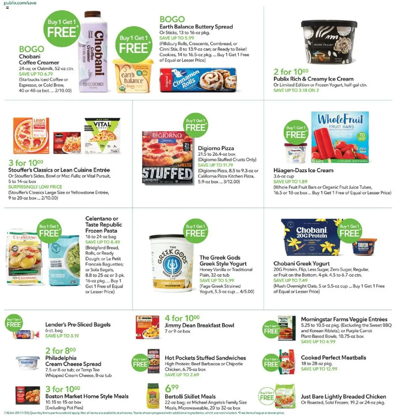 Publix Weekly ad from (09/10/2025) - Ad this week, Flyer - Page number 14
