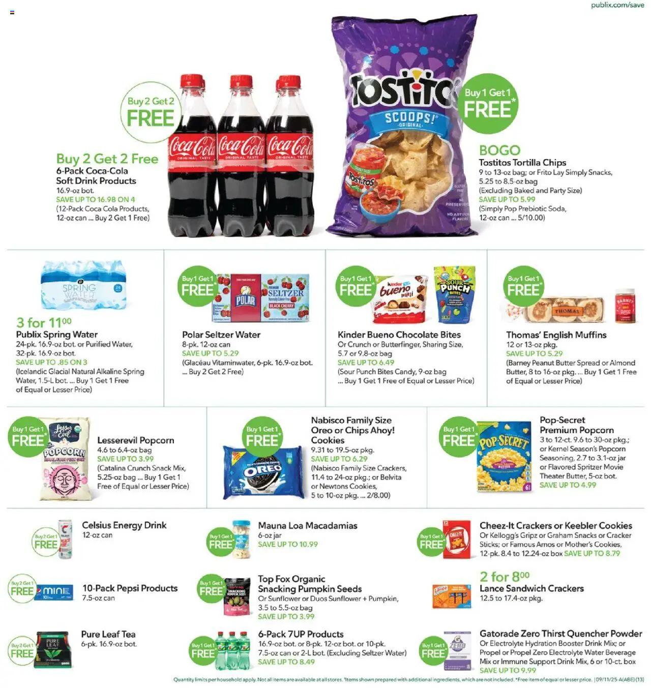 Publix Weekly ad from (09/10/2025) - Ad this week, Flyer - Page number 13