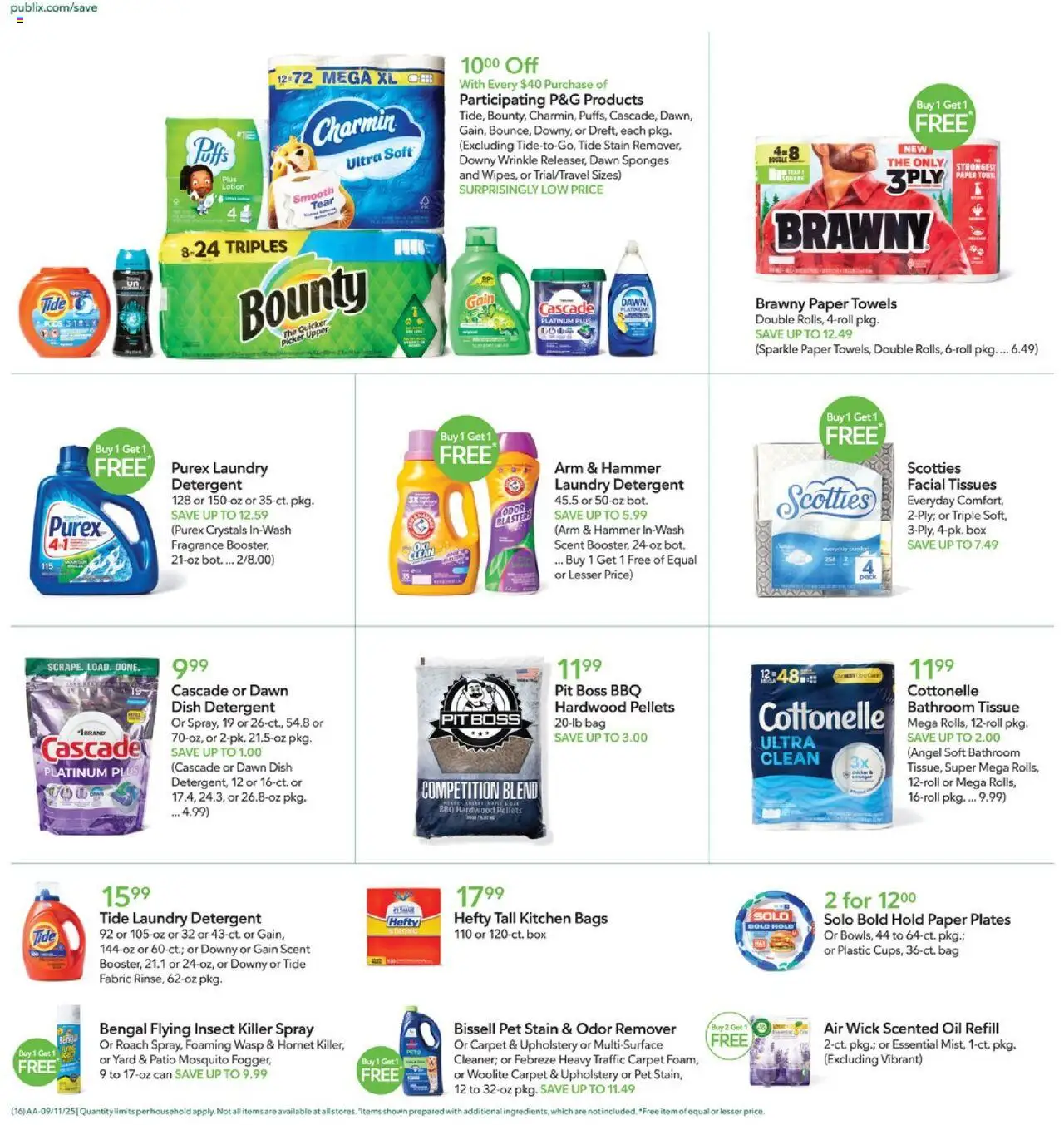 Publix Weekly ad from (09/10/2025) - Ad this week, Flyer - Page number 16
