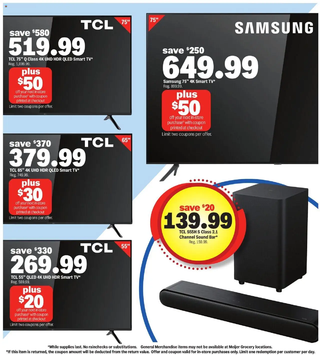 MEIJER AD from 09/10/2025 - More Deals Across the Store - PREVIEW - Page number 6