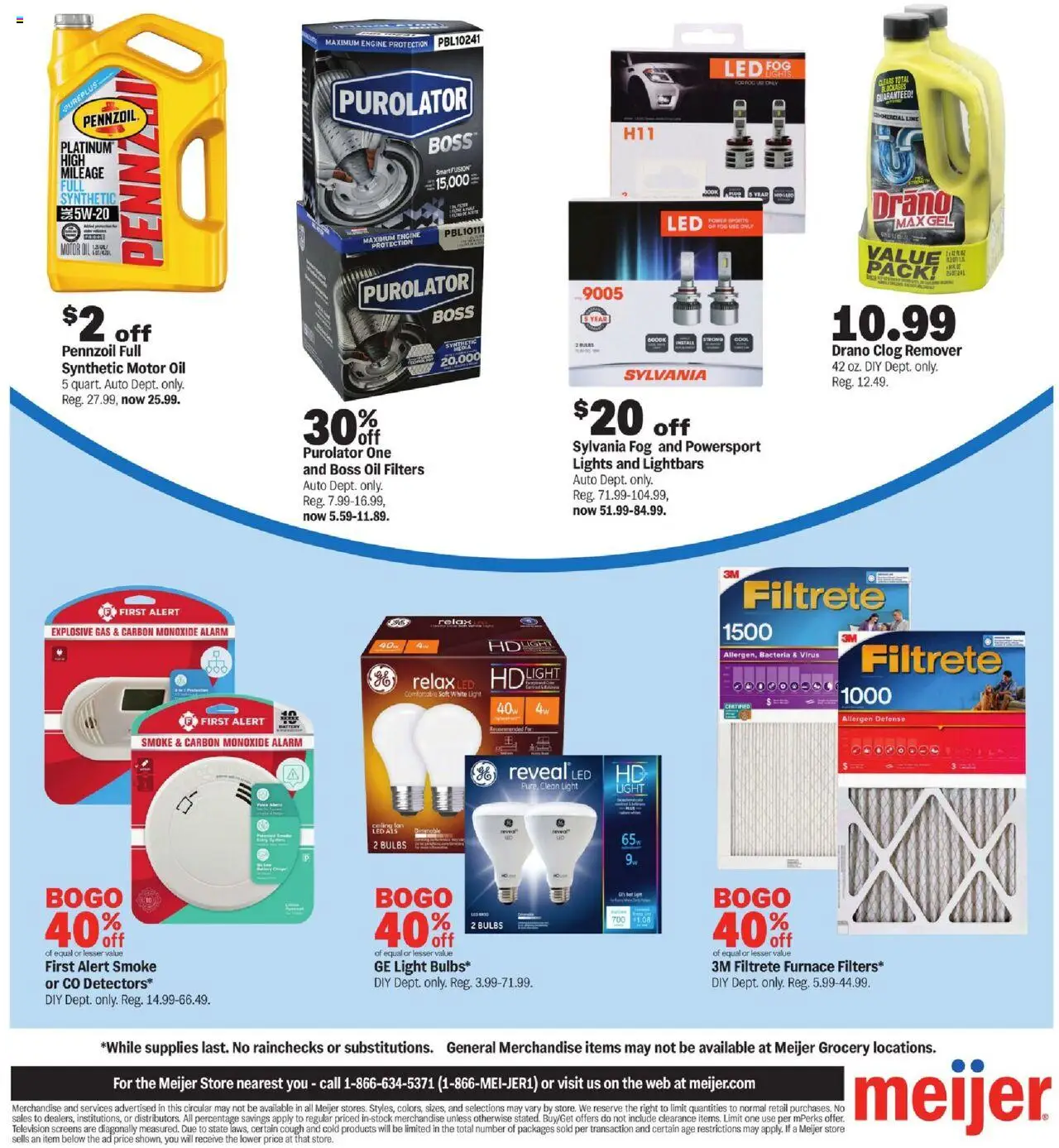 MEIJER AD from 09/10/2025 - More Deals Across the Store - PREVIEW - Page number 10
