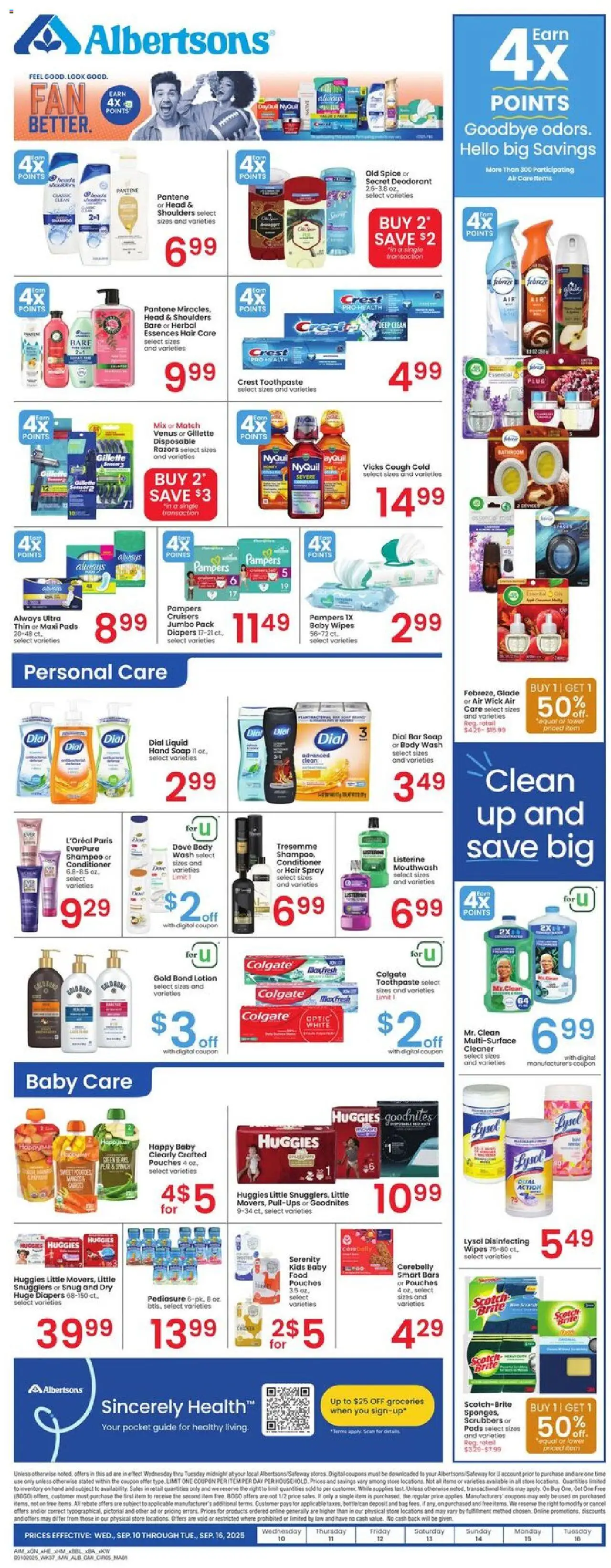 Albertsons Weekly Ad from 09/10/2025 - Flyer - Page number 5