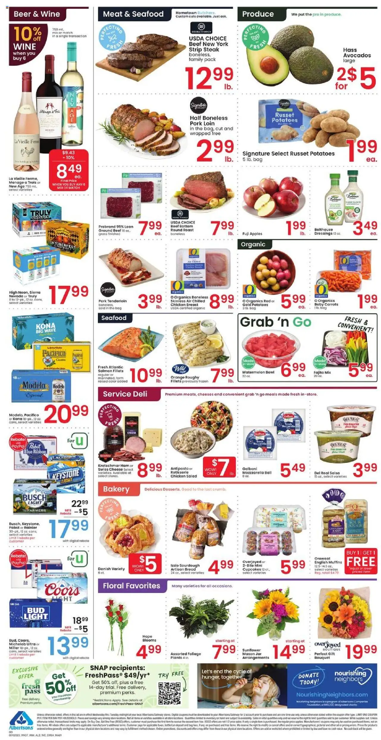 Albertsons Weekly Ad from 09/10/2025 - Flyer - Page number 4