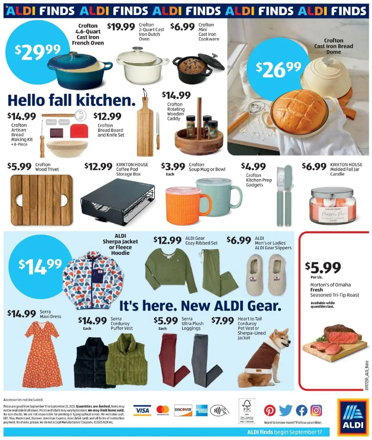 Aldi Weekly Ad from 09/17/2025 - Flyer, Sales ad - Page number 2