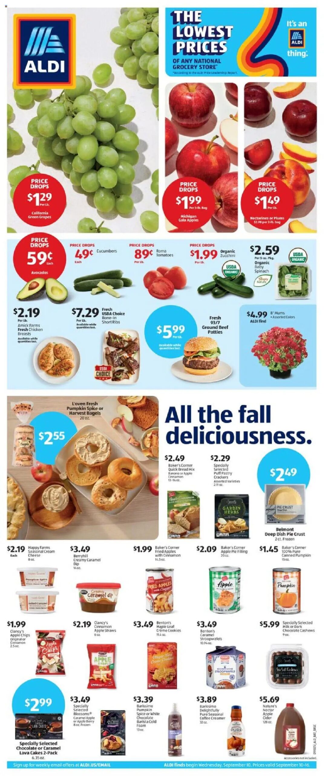 ALDI Weekly Ad from 09/10/2025 🛍️ > Flyer, Sales ad