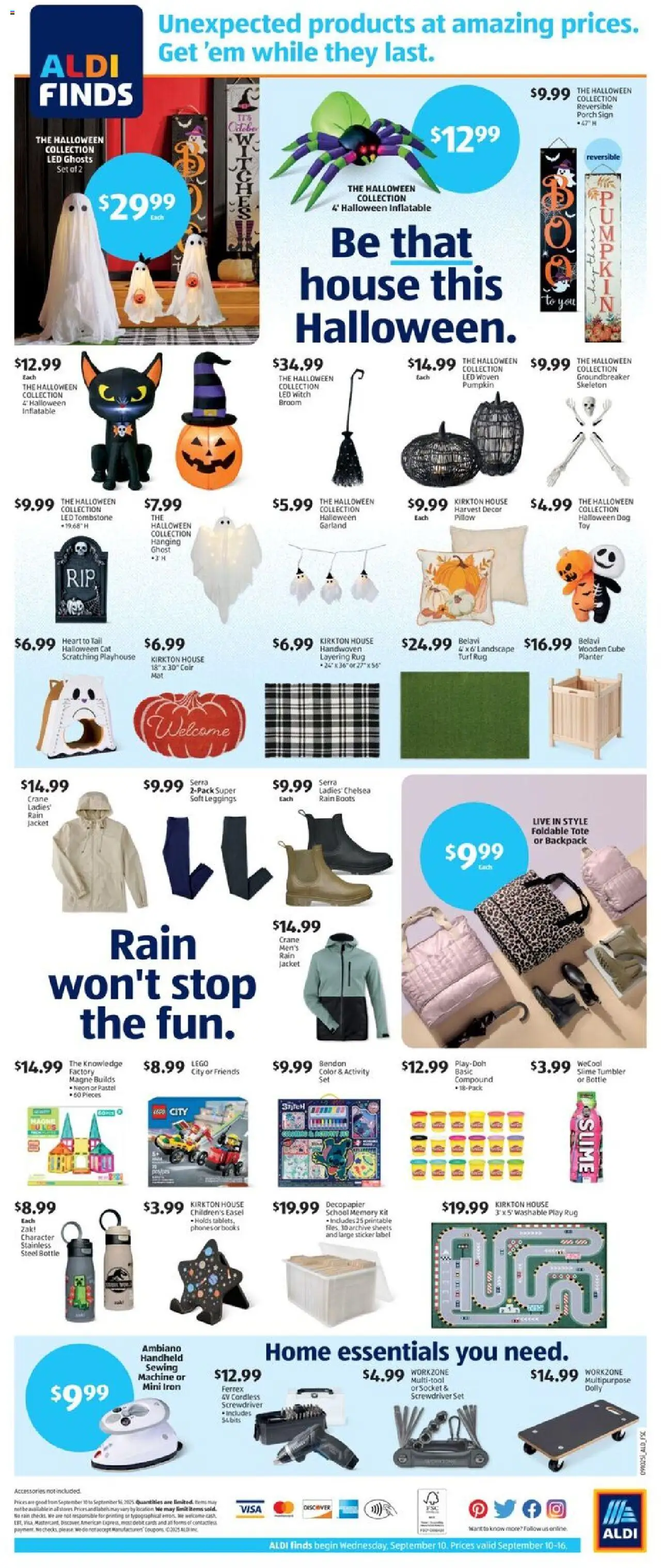 Aldi Weekly Ad from 09/10/2025 - Flyer, Sales ad - Page number 2