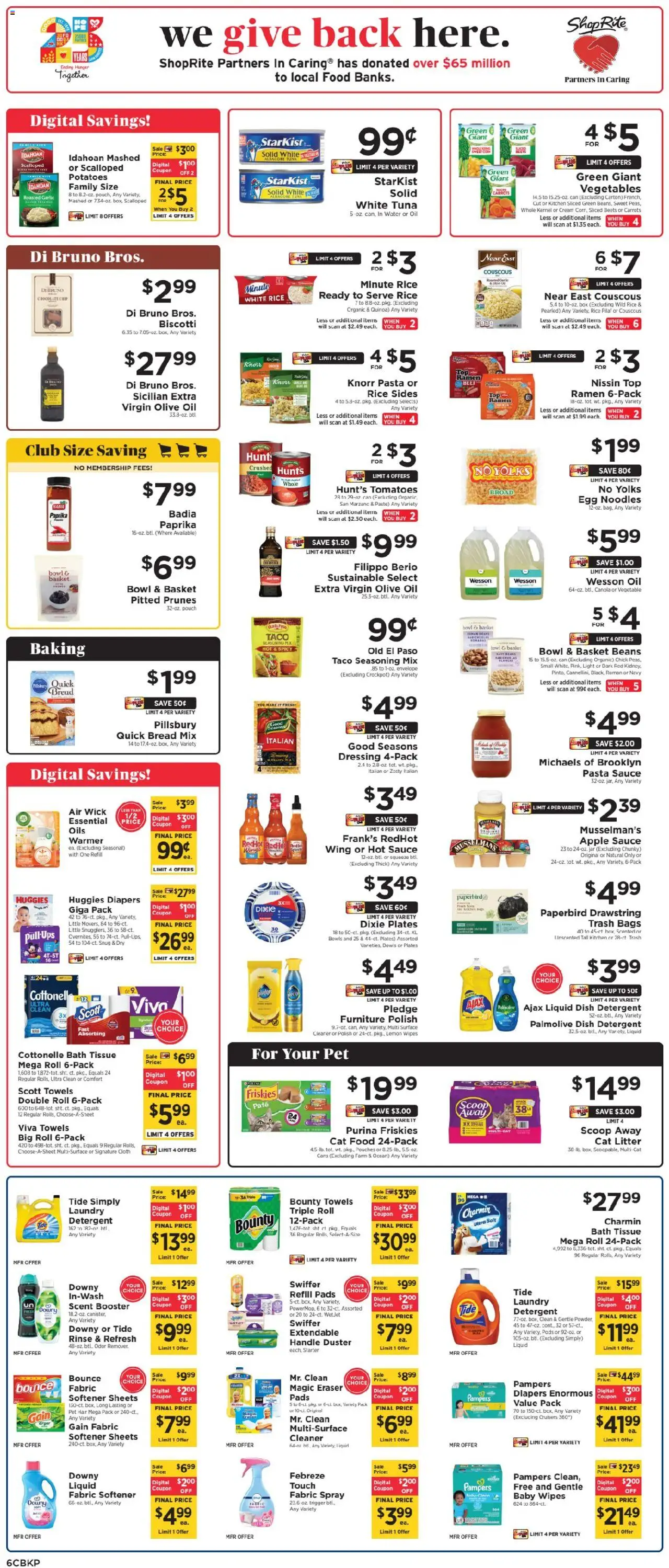ShopRite Circular from 09/14/2025 >> Weekly Ad, flyer - Page number 6